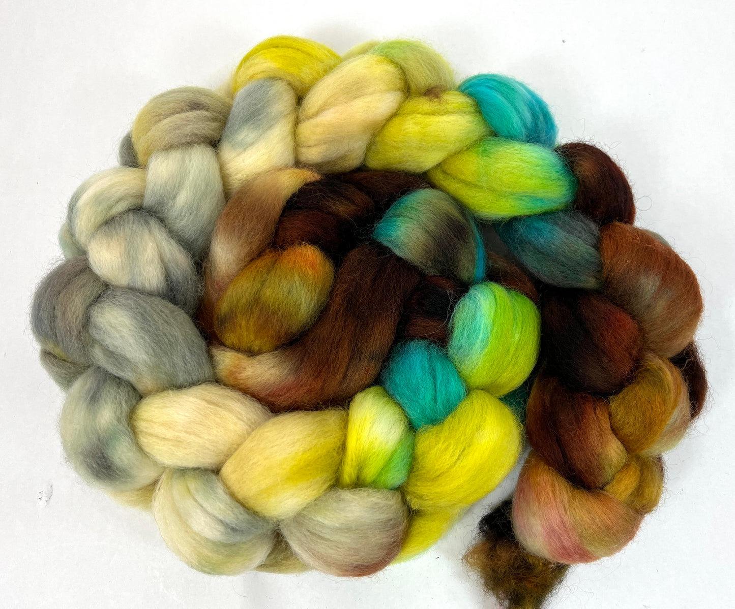 Limited Edition 0326-05 - 4 oz Corriedale wool combed top, roving, spinning fiber, handspinning, felting, needle felting, weaving supplies