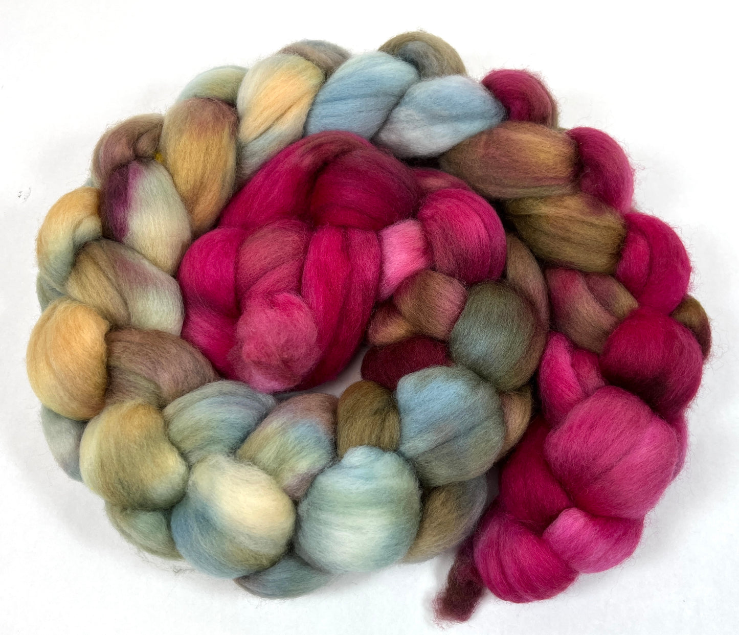 Reserve listing for Crystale Day’s End 0303-03- 4 oz Falkland Merino combed top, roving, spinning fiber, handspinning, felting, needle felting, weaving supplies, OOAK