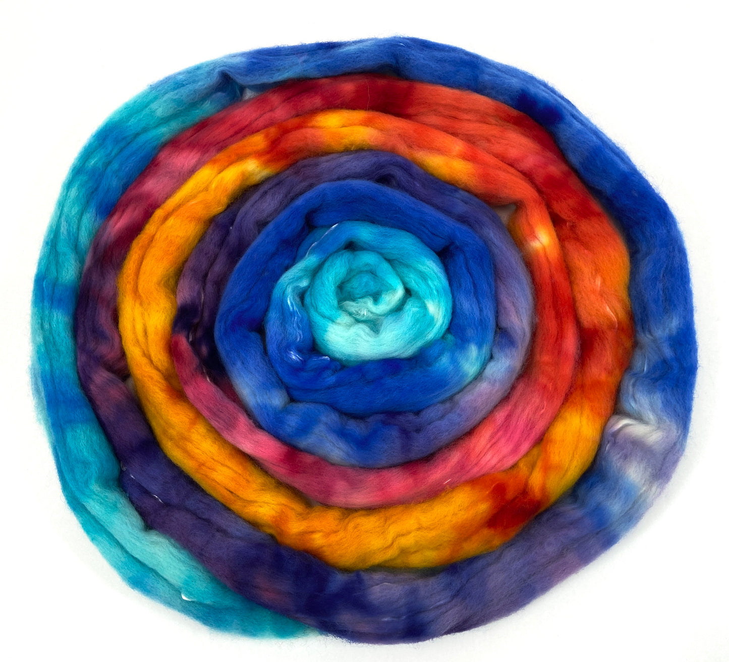 Day's End 1211-02 Merino and tencel combed top, roving, spinning fiber, handspinning, felting, needle felting, weaving supplies