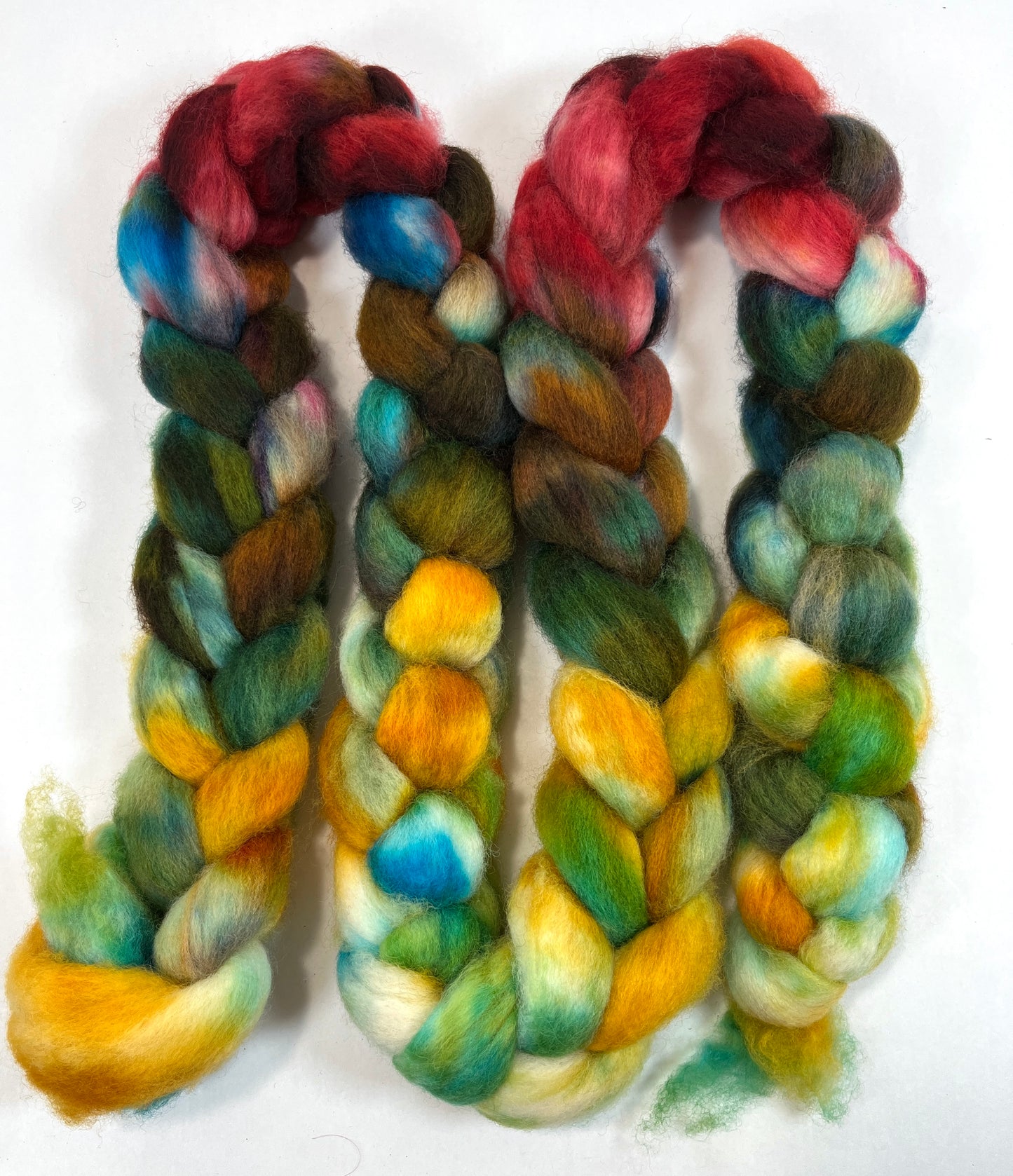 Day's End 1004-01, 6.6 oz BFL wool combed top, roving, spinning fiber, handspinning, felting, needle felting, weaving supplies