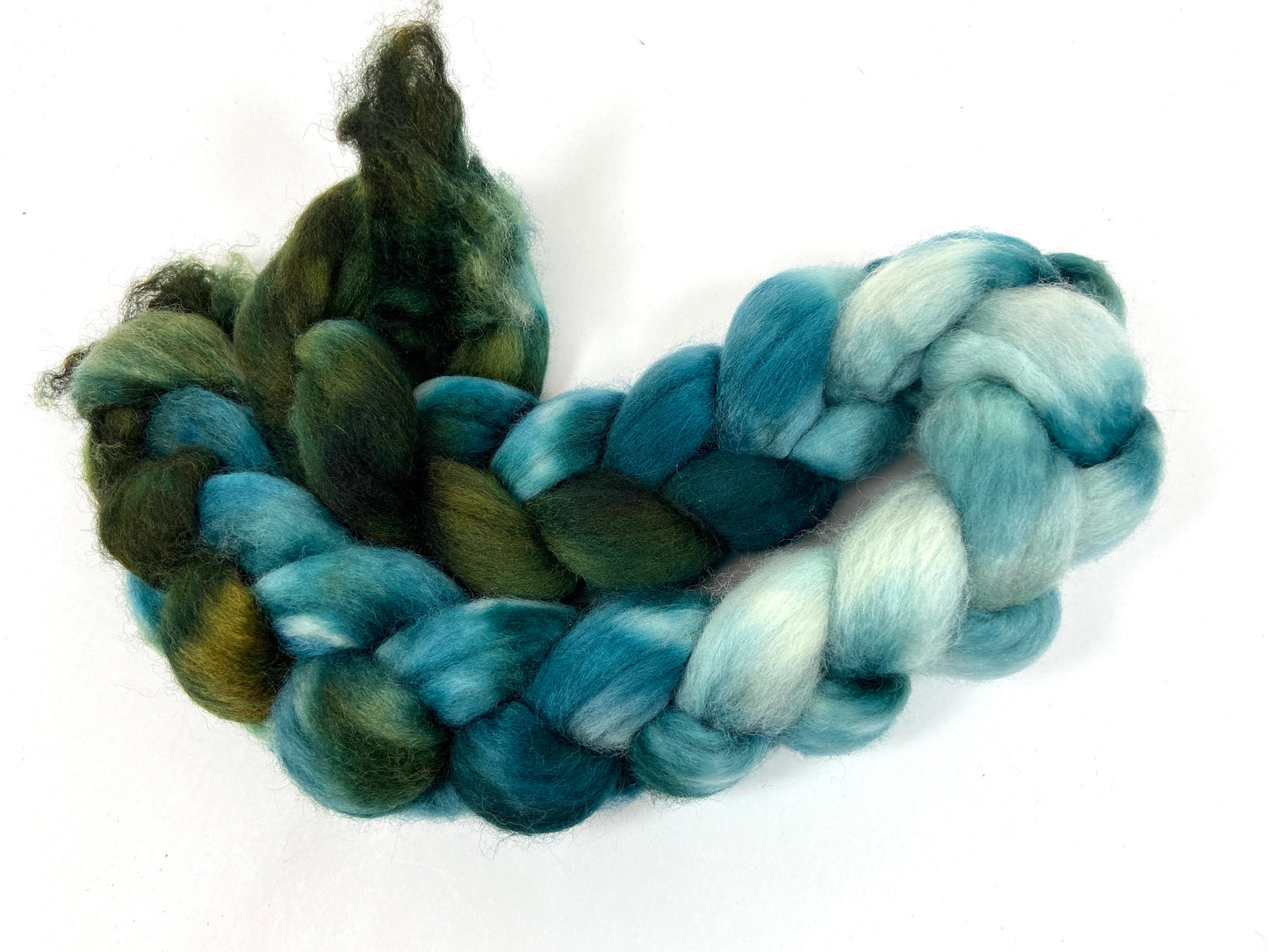 Day's End 1106-02 - 4 oz Corriedale wool combed top, roving, spinning fiber, handspinning, felting, needle felting, weaving supplies