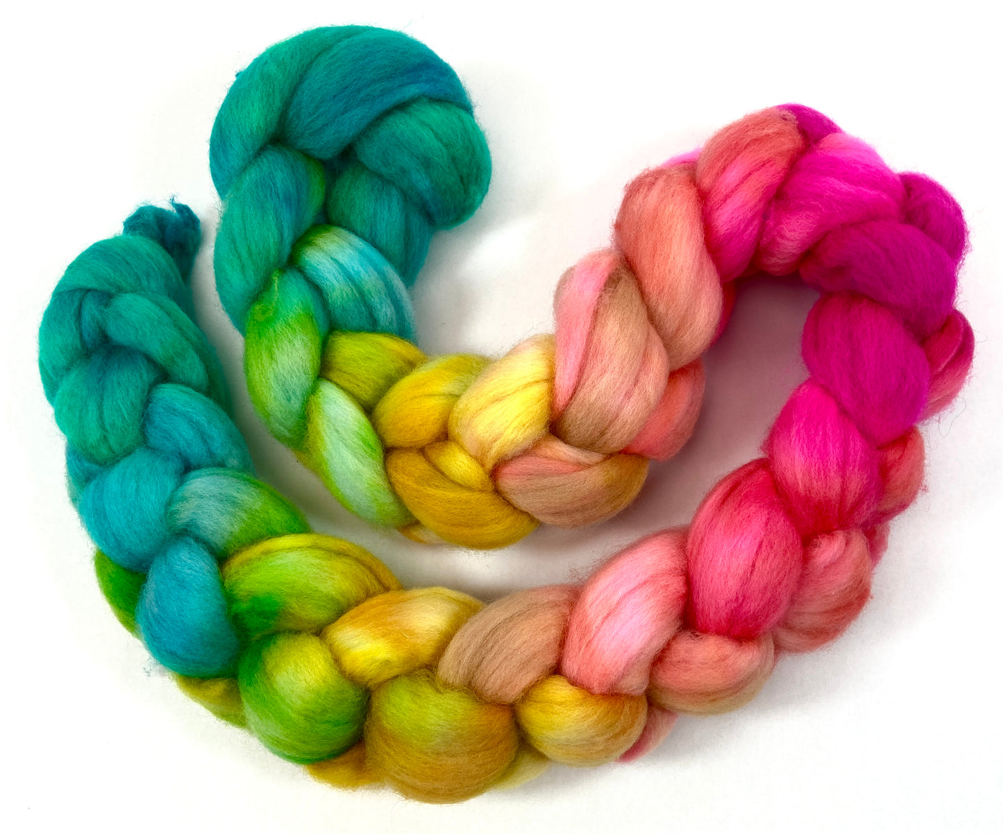 Limited Edition 1218-02 - 4 oz Polwarth wool combed top, roving, spinning fiber, handspinning, felting, needle felting, weaving supplies