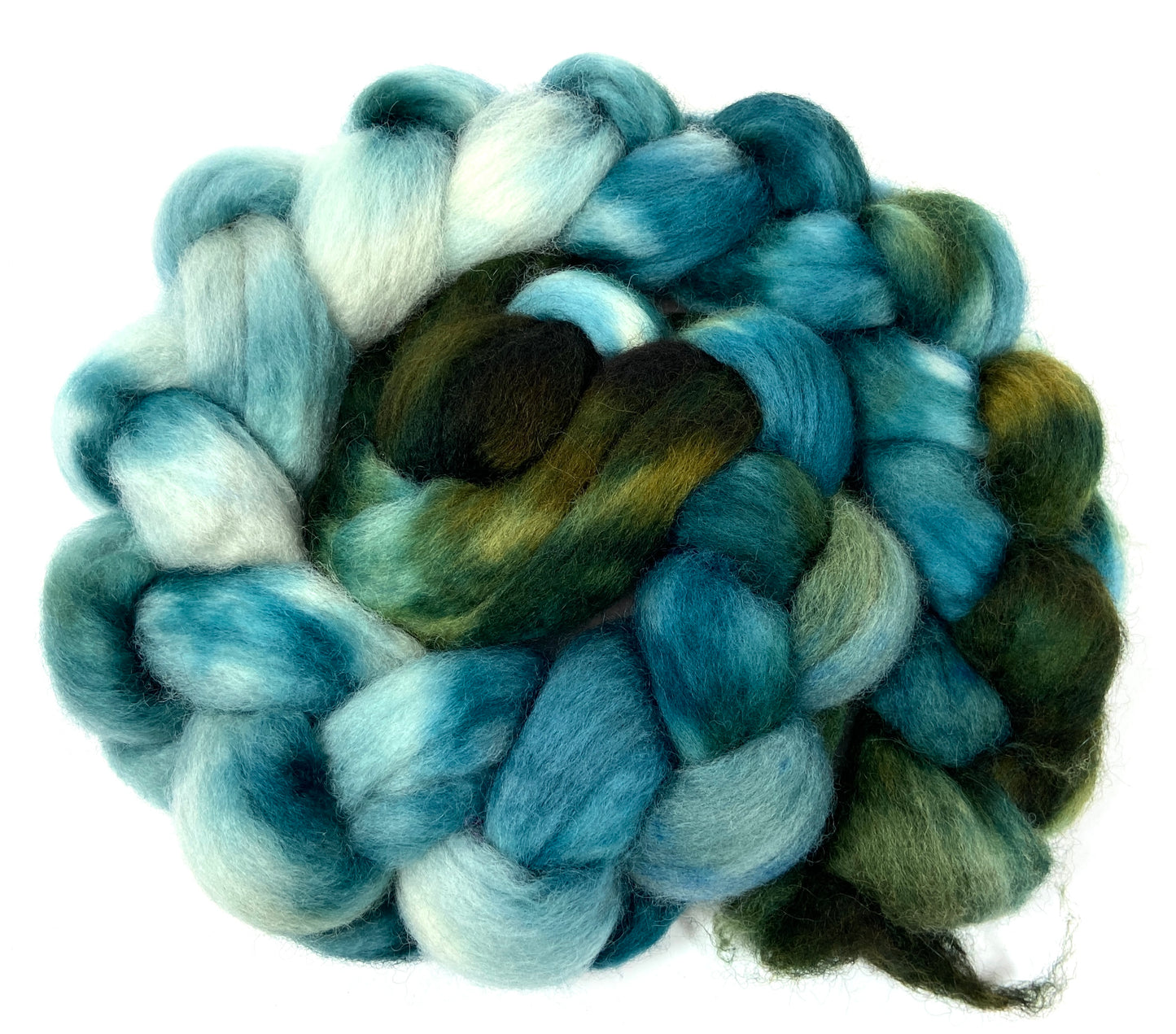 Day's End 1106-02 - 4 oz Corriedale wool combed top, roving, spinning fiber, handspinning, felting, needle felting, weaving supplies