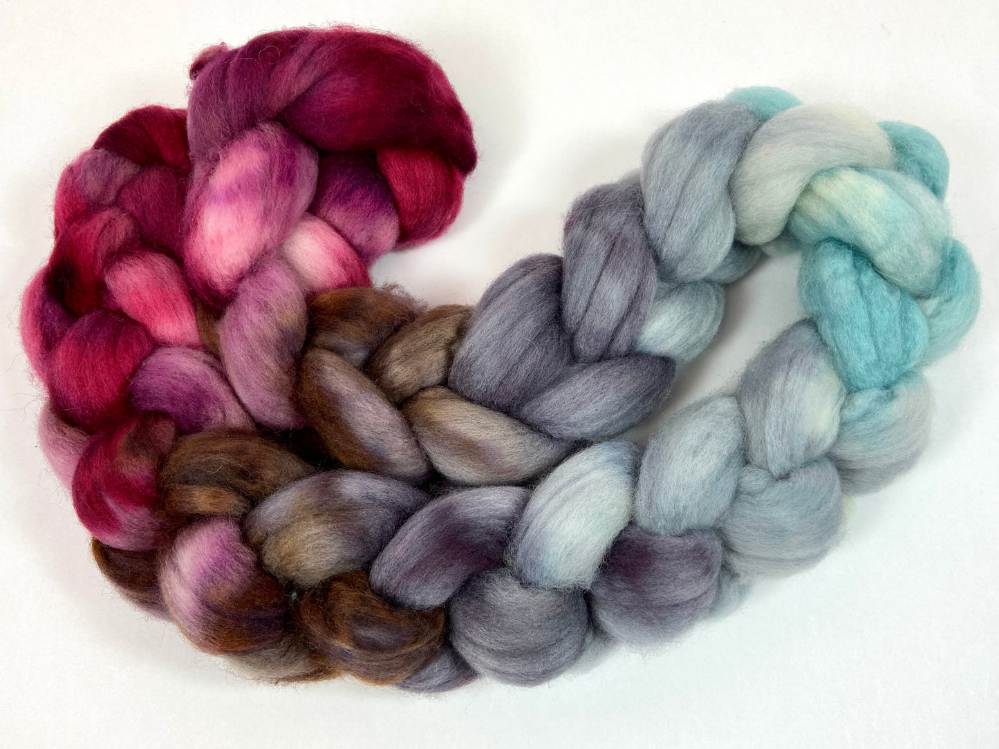 Day's End 1205-01 - 4 oz Polwarth wool combed top, roving, spinning fiber, handspinning, felting, needle felting, weaving supplies