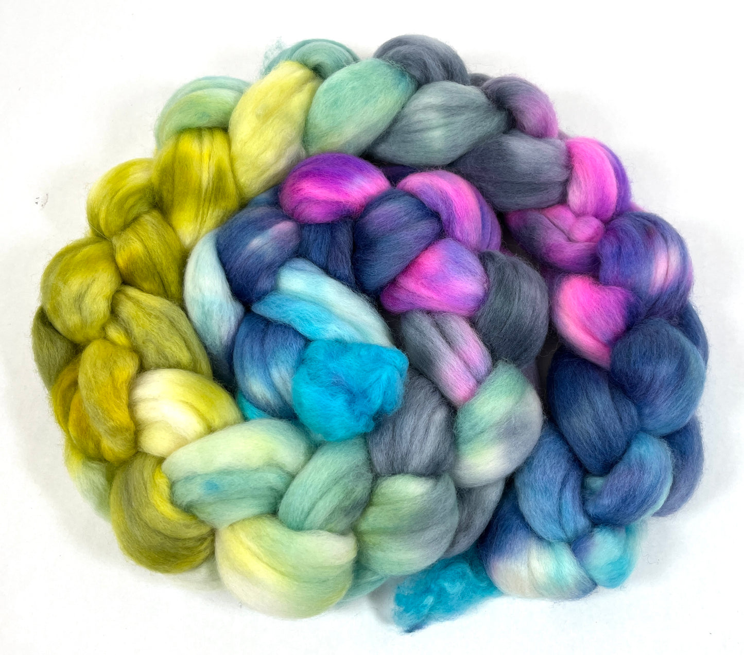 Limited Edition 0318-01 - 4 oz Polwarth wool combed top, roving, spinning fiber, handspinning, felting, needle felting, weaving supplies