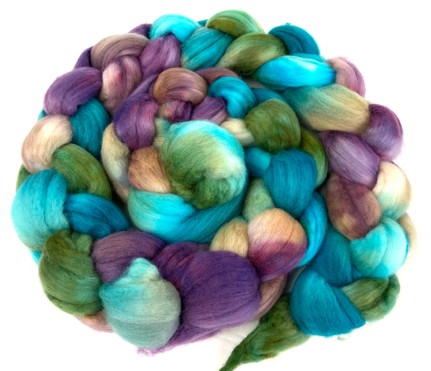 Sweet Promise SC - 4 oz hand wool combed top, roving, spinning fiber, handspinning, felting