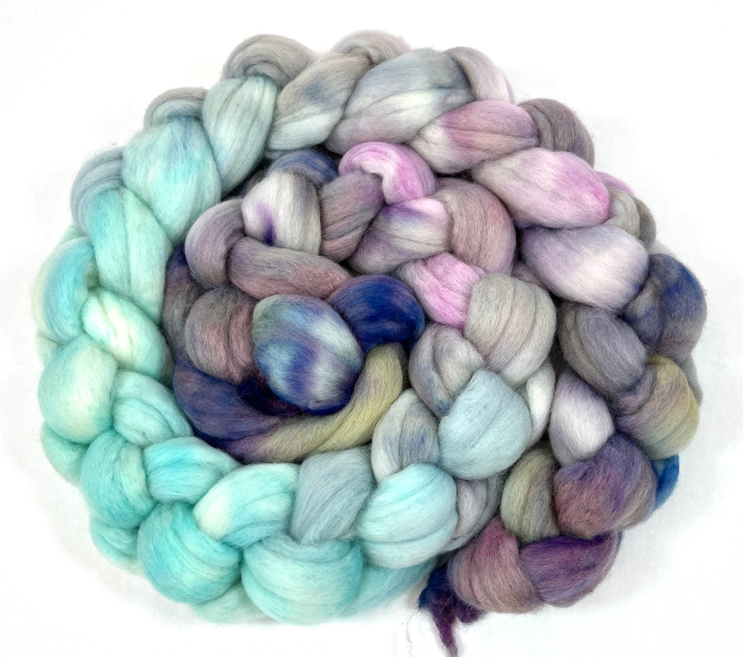 Day’s End 0121-01- 5 oz Falkland Merino combed top, roving, spinning fiber, handspinning, felting, needle felting, weaving supplies, OOAK