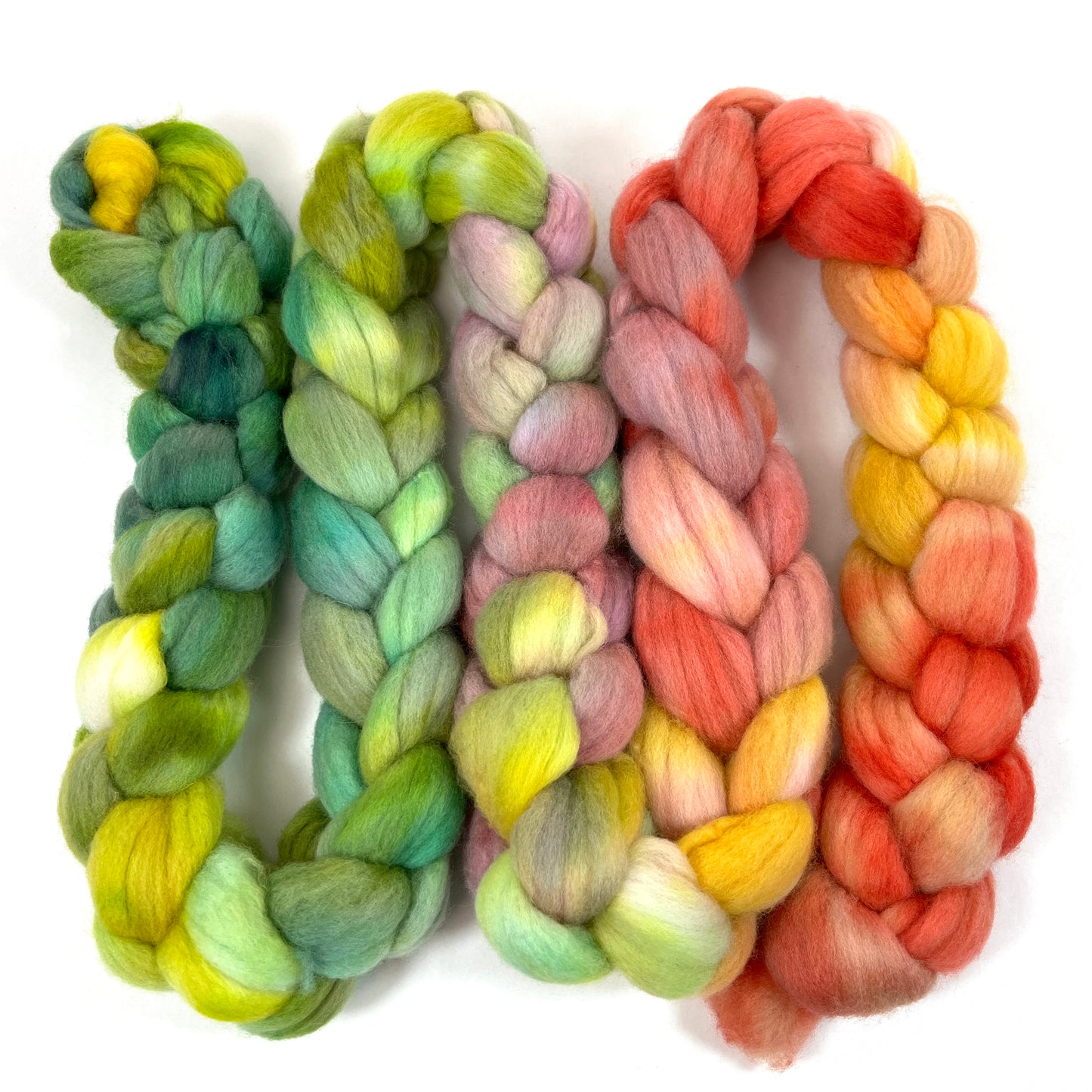 Day's End 0104-01 - 8 oz Polwarth wool combed top, roving, spinning fiber, handspinning, felting, needle felting, weaving supplies