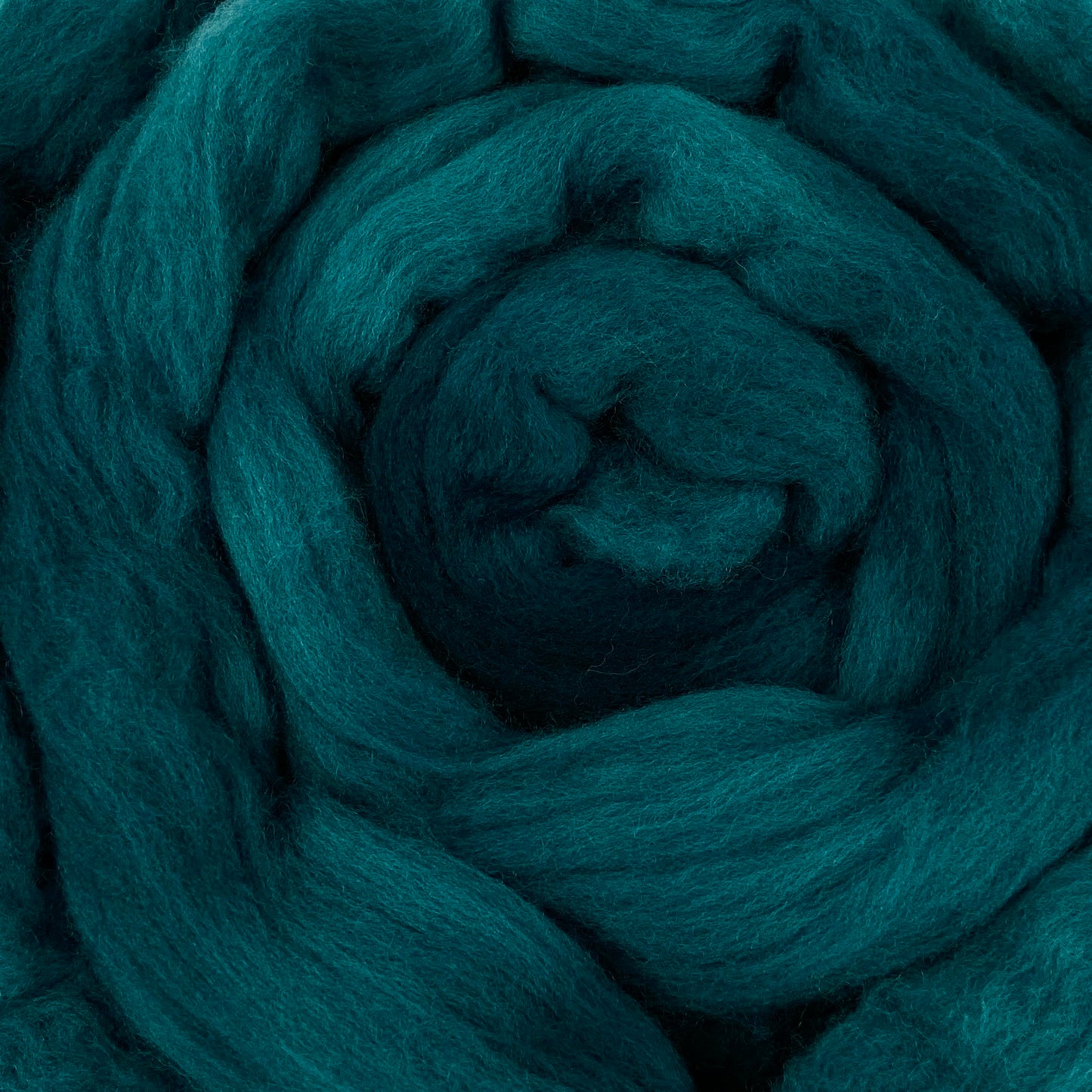 Mallard - 2 oz hand dyed semisolid wool combed top