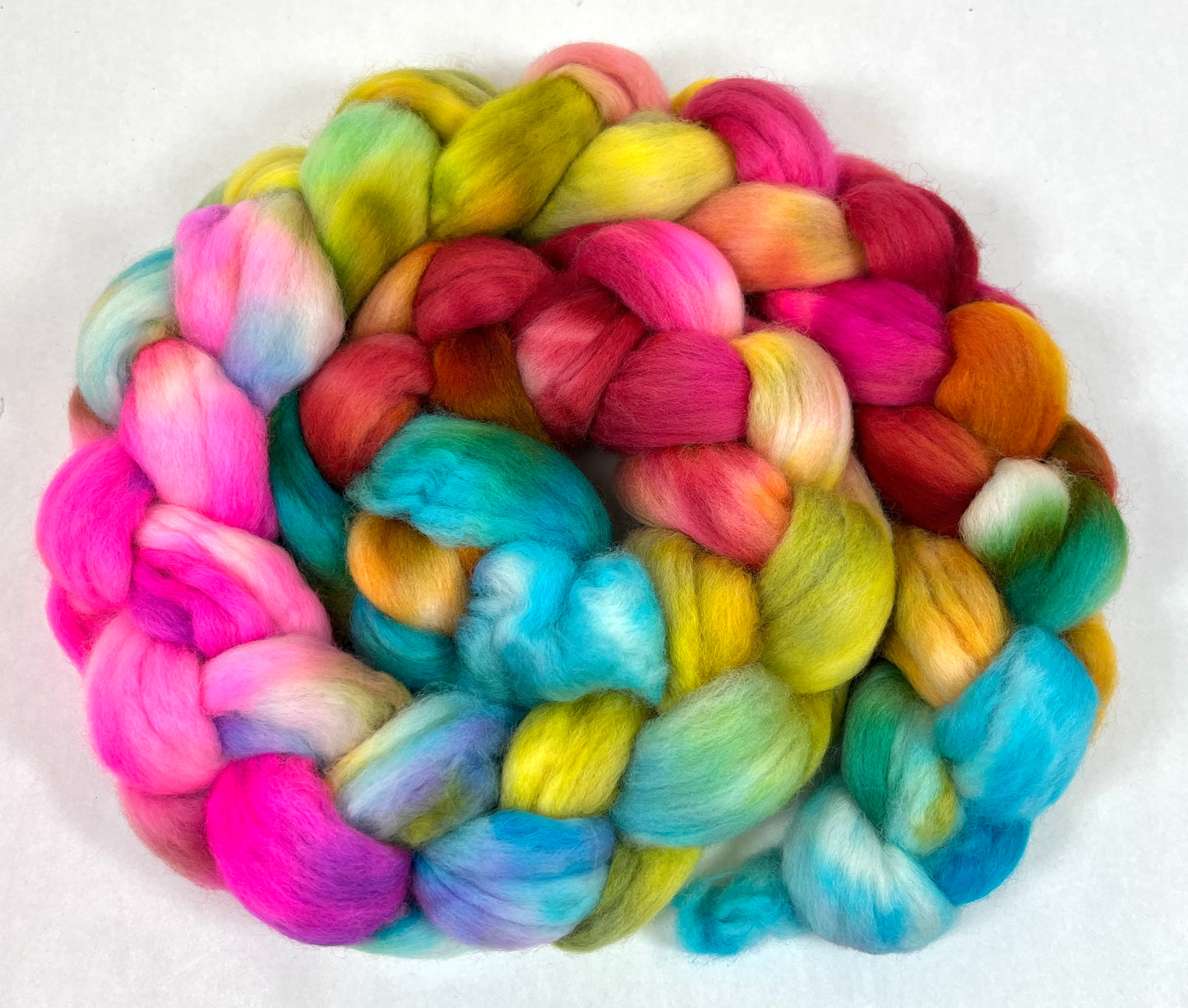 Limited Edition 0318-03 - 4 oz Polwarth wool combed top, roving, spinning fiber, handspinning, felting, needle felting, weaving supplies