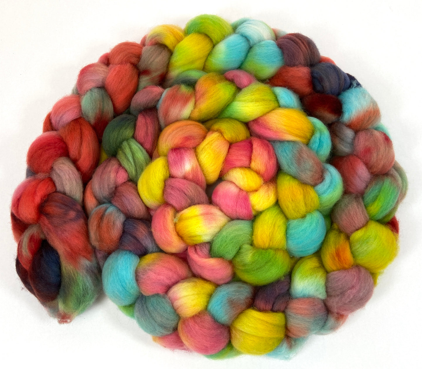 Day's End 1212-02 - 8.4 oz Polwarth wool combed top, roving, spinning fiber, handspinning, felting, needle felting, weaving supplies