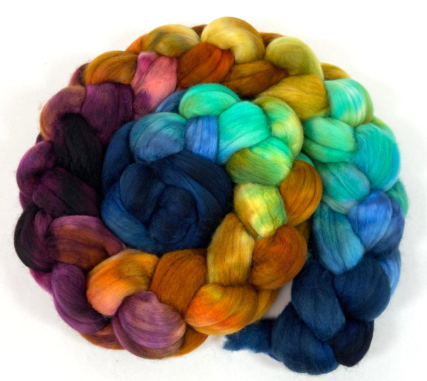 Day's End 1218-04 - 4 oz 18.5 micron Merino wool combed top, roving, spinning fiber, handspinning, felting, needle felting, weaving supplies