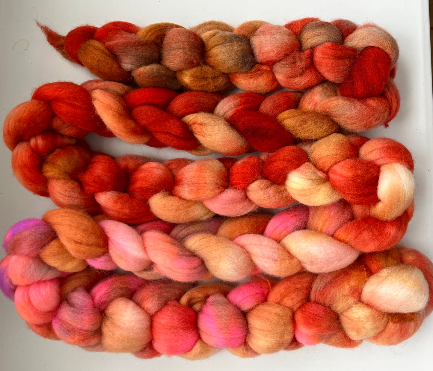 Day's End 0221-01, 8.1 oz Polwarth wool combed top, roving, spinning fiber, handspinning, felting, needle felting, weaving supplies