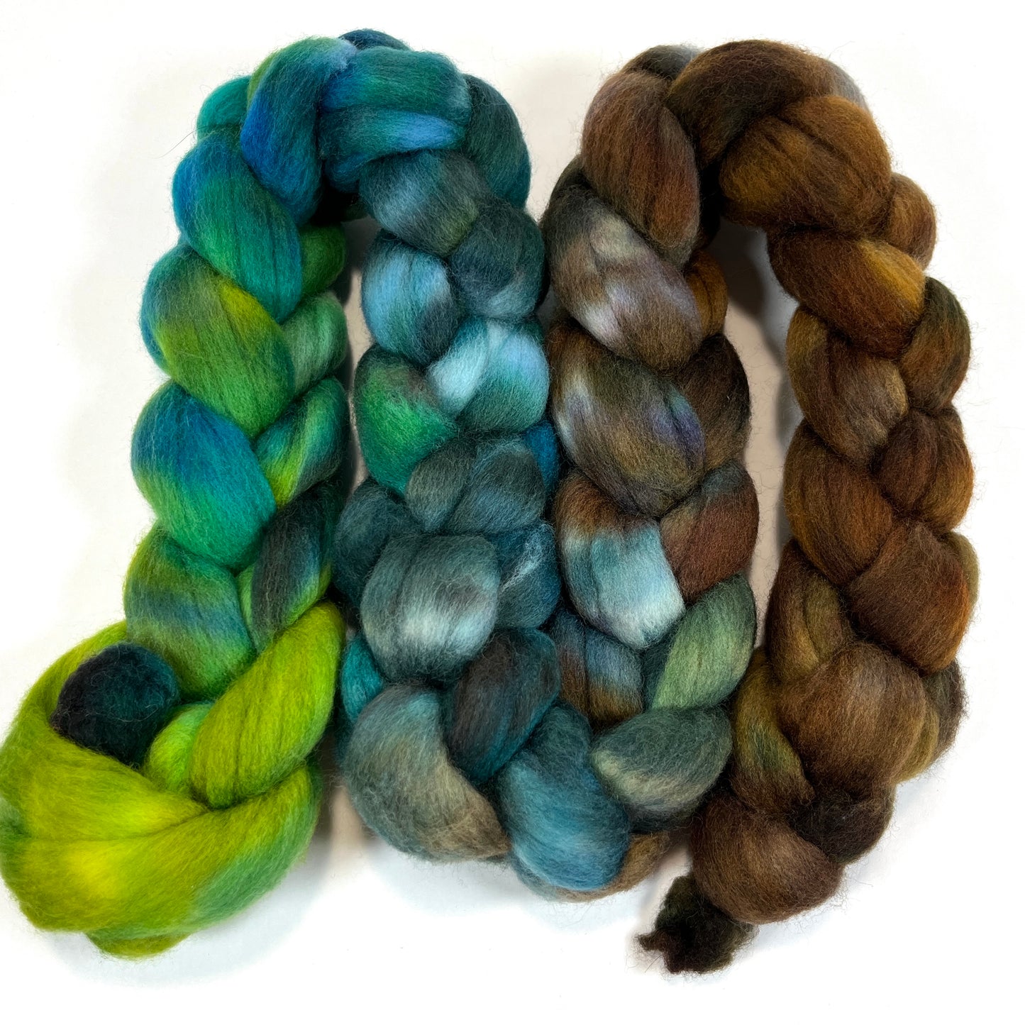 Day's End 0727-04, 5.8 oz Polwarth wool combed top, roving, spinning fiber, handspinning, felting, needle felting, weaving supplies