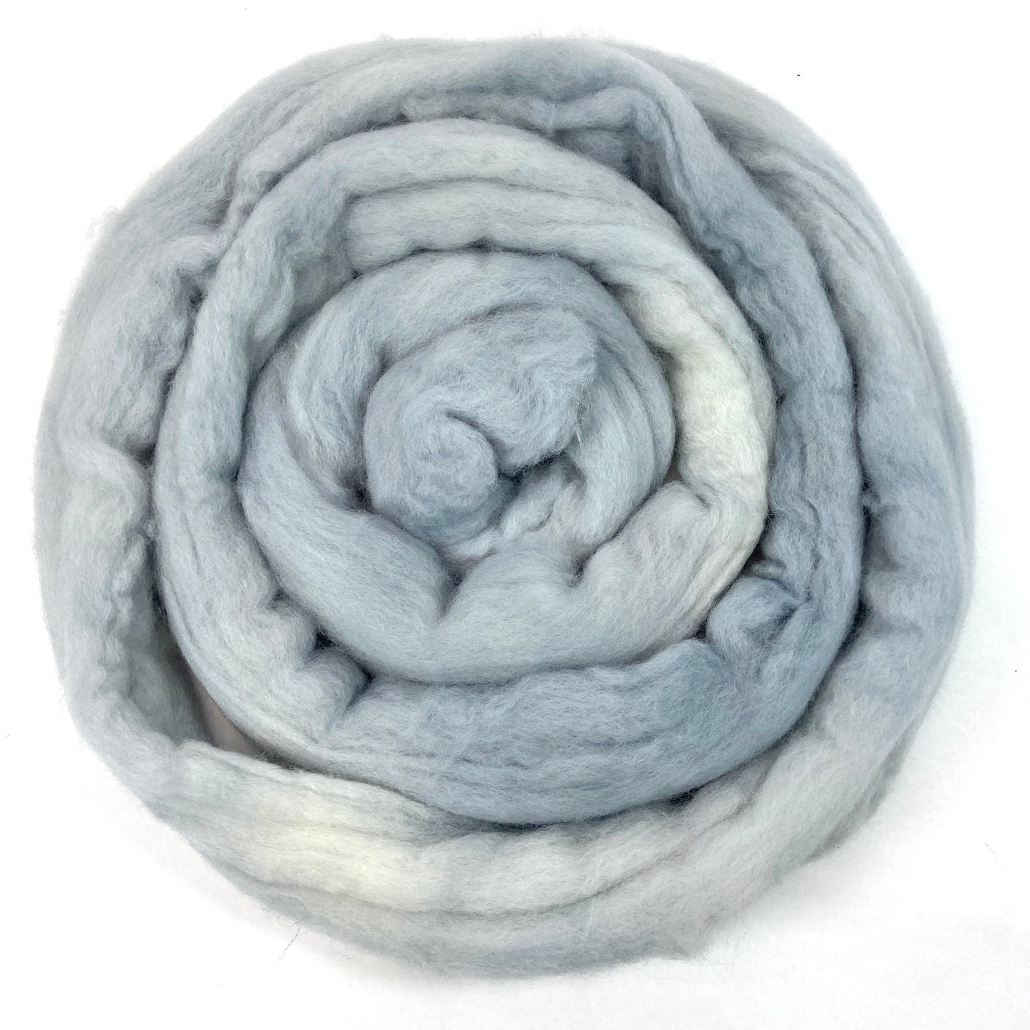 Specter - 2 oz hand dyed semisolid wool combed top