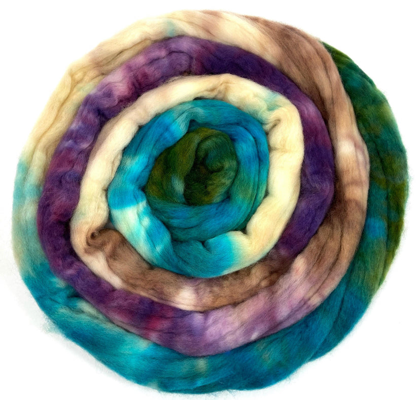Sweet Promise MG - 4 oz Corriedale wool combed top, roving, spinning fiber, handspinning, felting, needle felting, weaving supplies