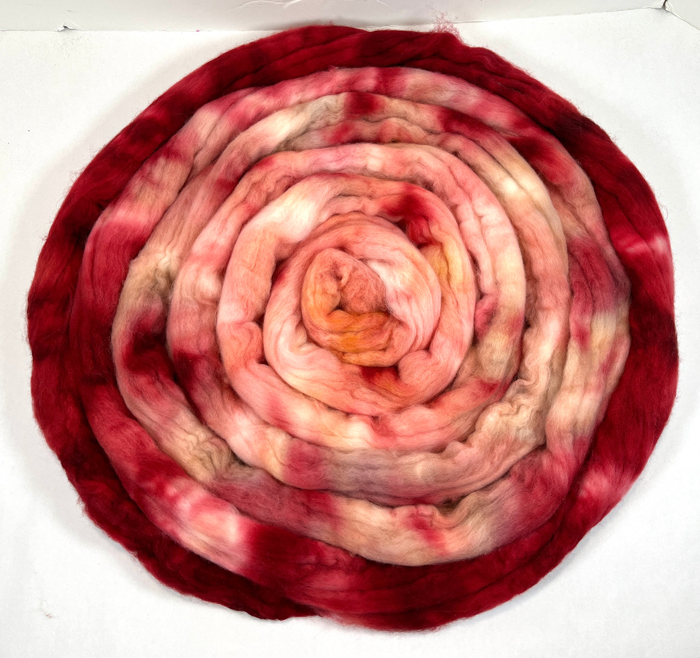 Day's End 0727-03, 5.2 oz Polwarth wool combed top, roving, spinning fiber, handspinning, felting, needle felting, weaving supplies