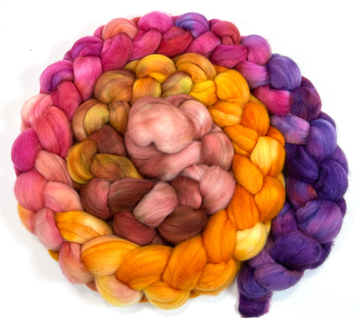 Day's End 0827-02A, 7.2 oz 18.5 micron Merino wool combed top, roving, spinning fiber, handspinning, felting, needle felting, weaving supplies