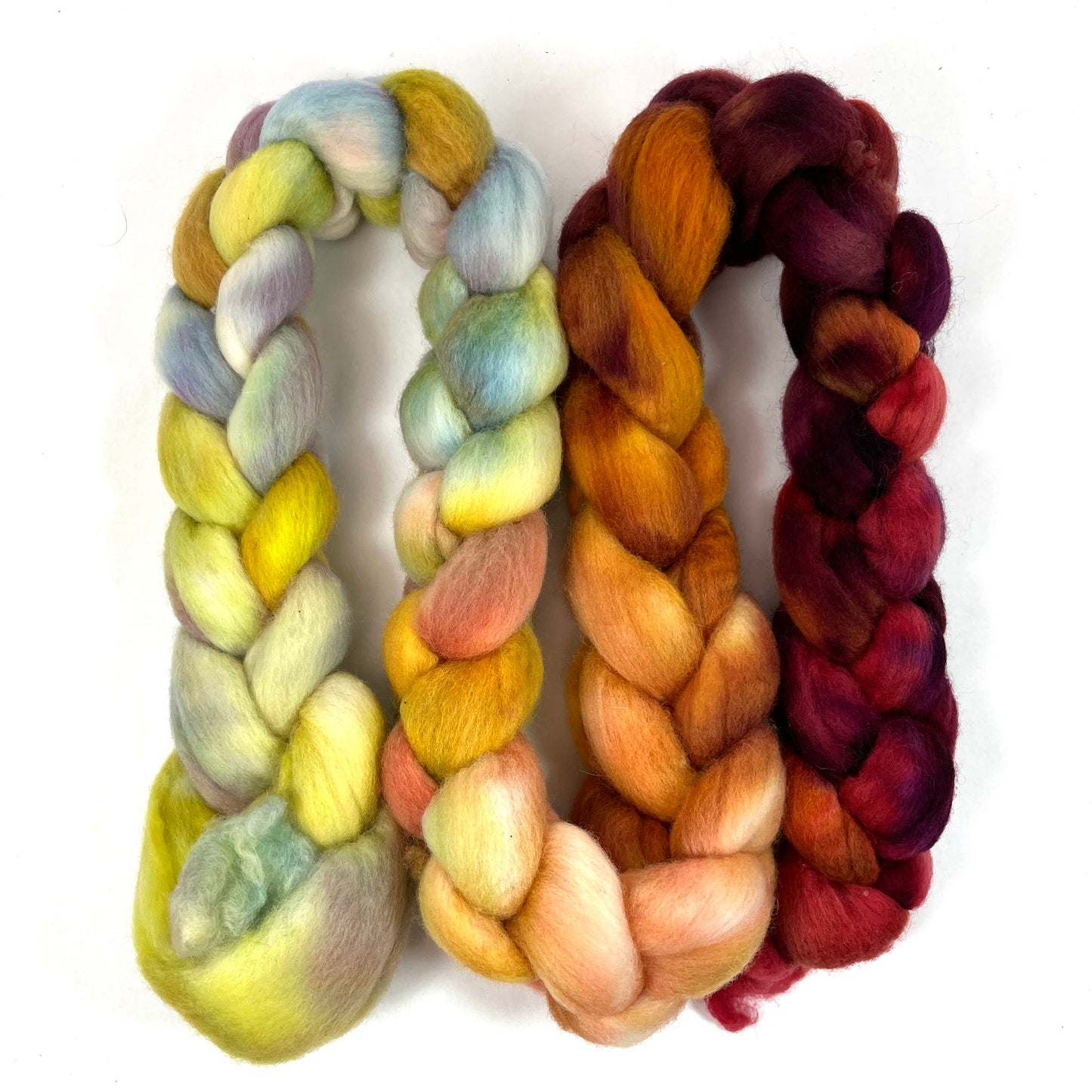 Day's End 0208-03, 6.5 oz Polwarth wool combed top, roving, spinning fiber, handspinning, felting, needle felting, weaving supplies