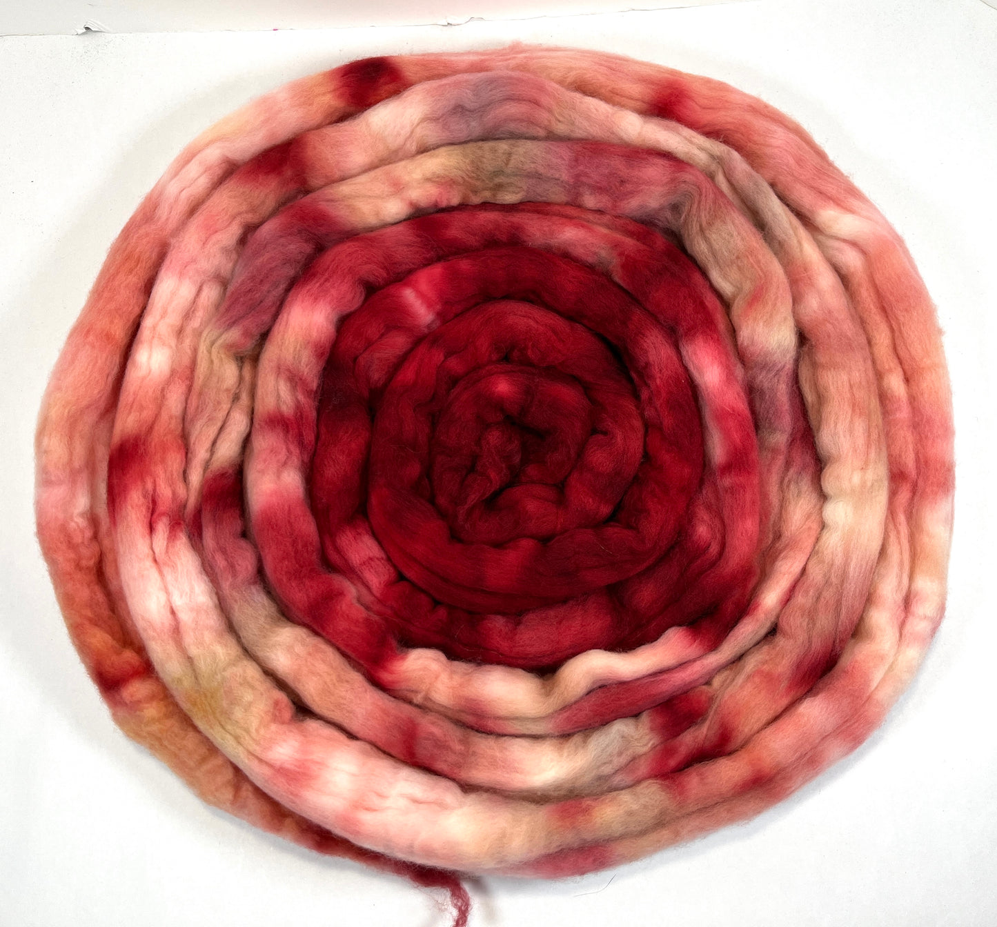 Day's End 0727-03, 5.2 oz Polwarth wool combed top, roving, spinning fiber, handspinning, felting, needle felting, weaving supplies
