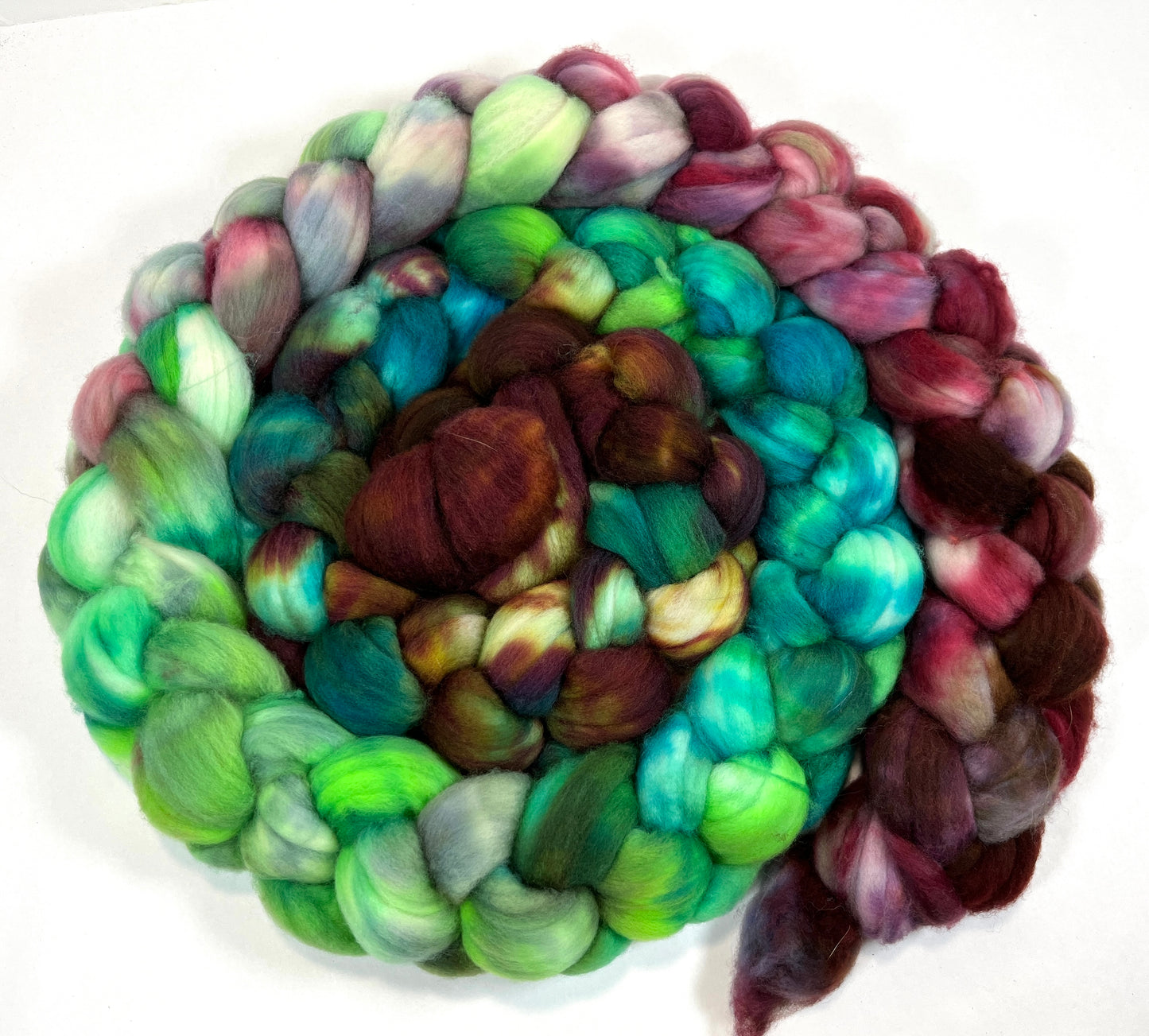 Day's End 0727-02 - 9.3 oz 18.5 micron SUPERWASH Merino wool combed top, roving, spinning fiber, handspinning, baby yarn