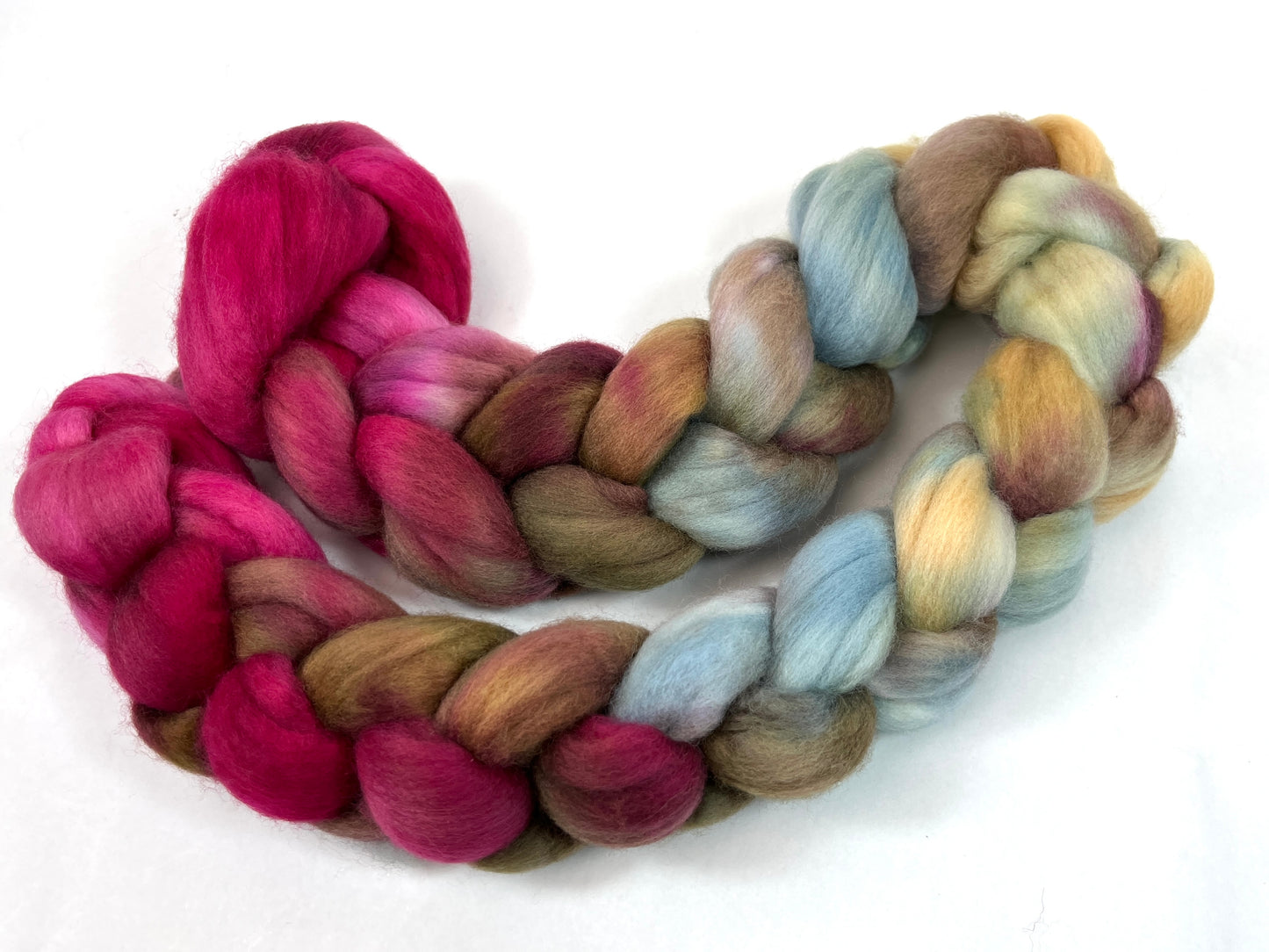 Reserve listing for Crystale Day’s End 0303-03- 4 oz Falkland Merino combed top, roving, spinning fiber, handspinning, felting, needle felting, weaving supplies, OOAK