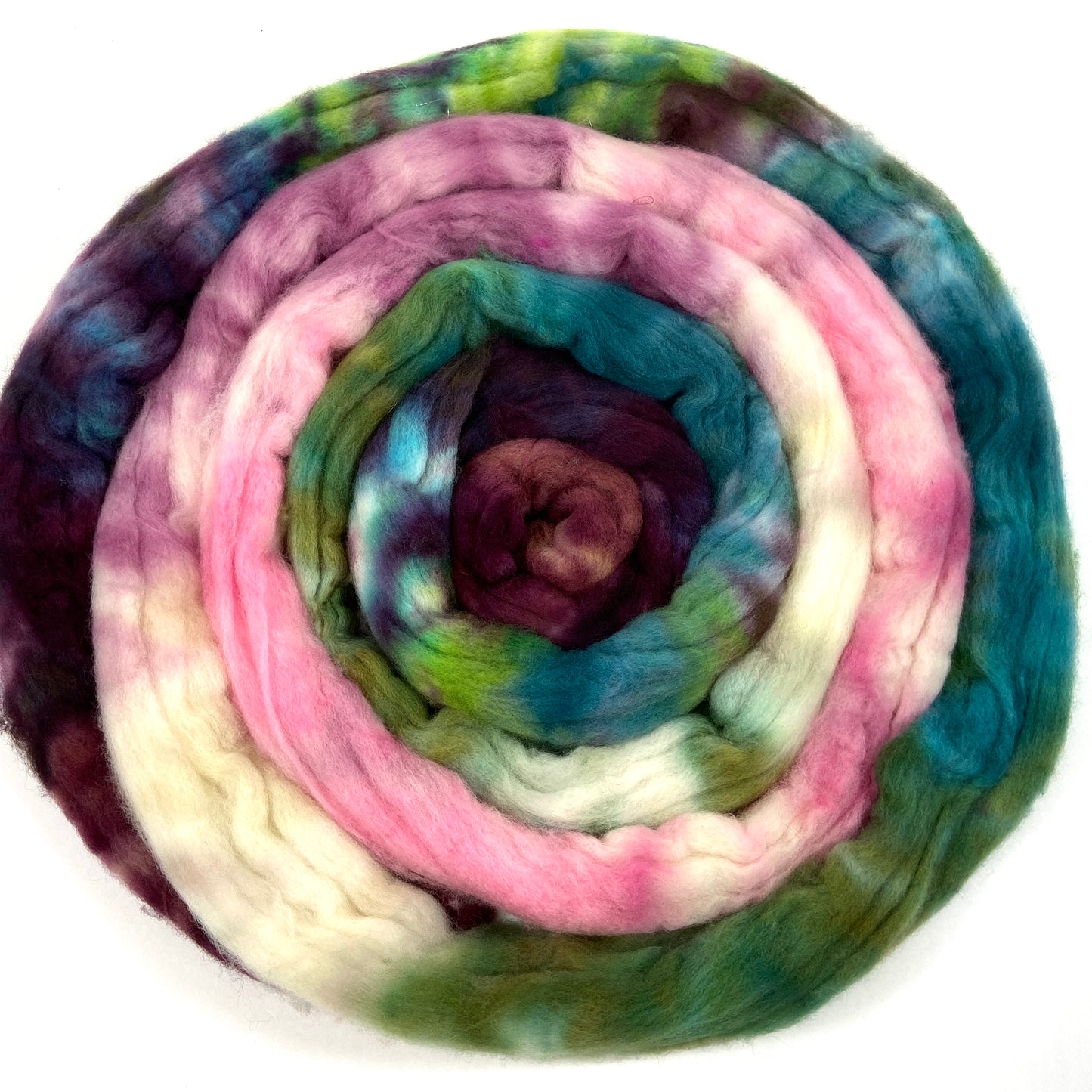 Day's End 1218-01 - 4 oz Polwarth wool combed top, roving, spinning fiber, handspinning, felting, needle felting, weaving supplies