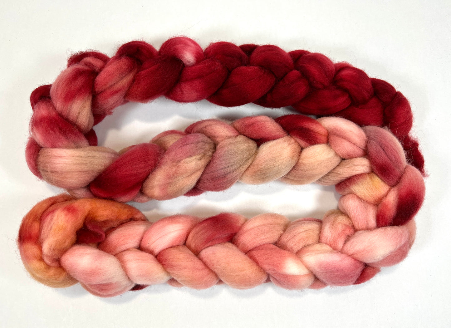 Day's End 0727-03, 5.2 oz Polwarth wool combed top, roving, spinning fiber, handspinning, felting, needle felting, weaving supplies
