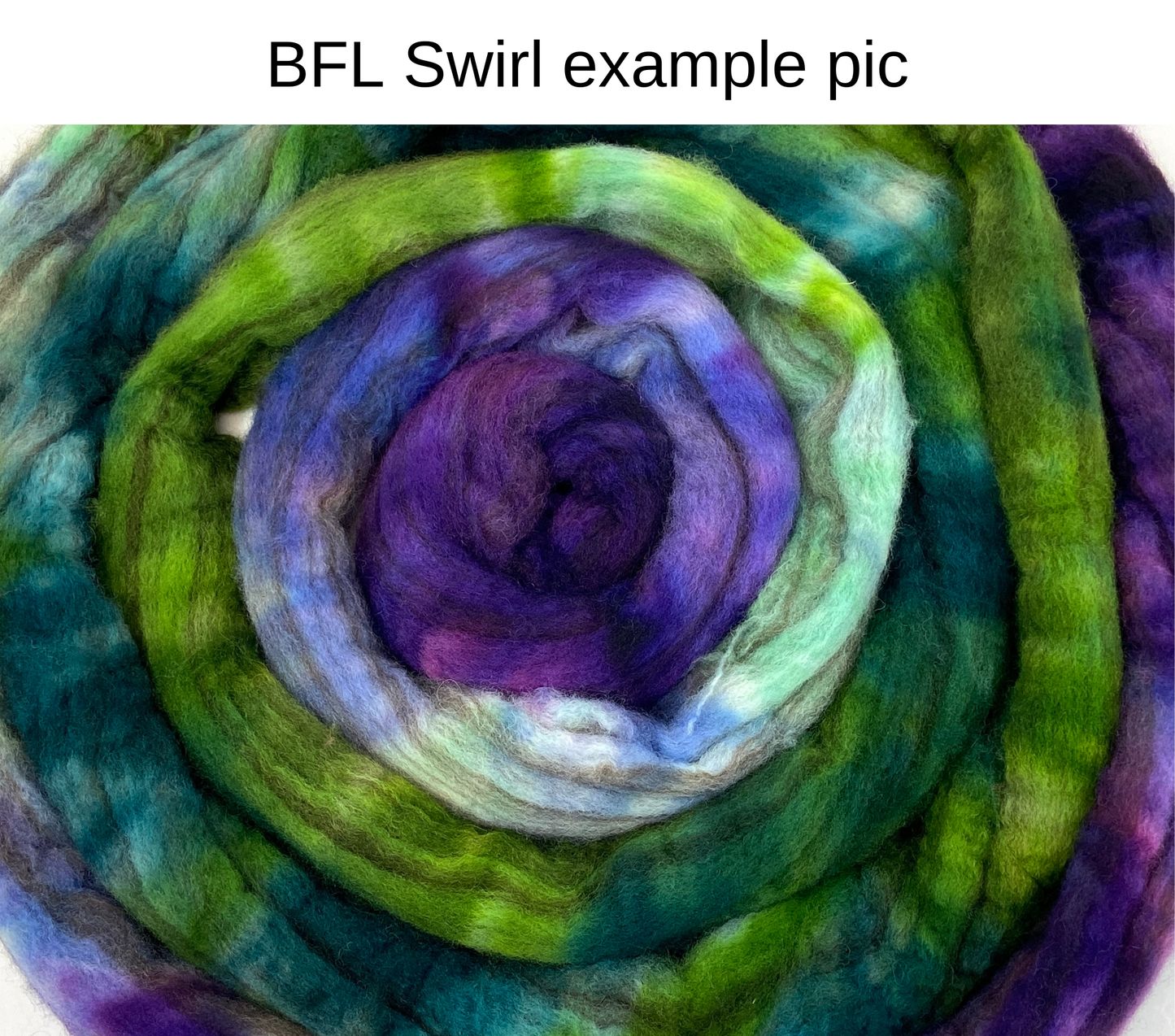 Grapevine MG - 4 oz hand painted wool combed top, roving, spinning fiber, handspinning, felting