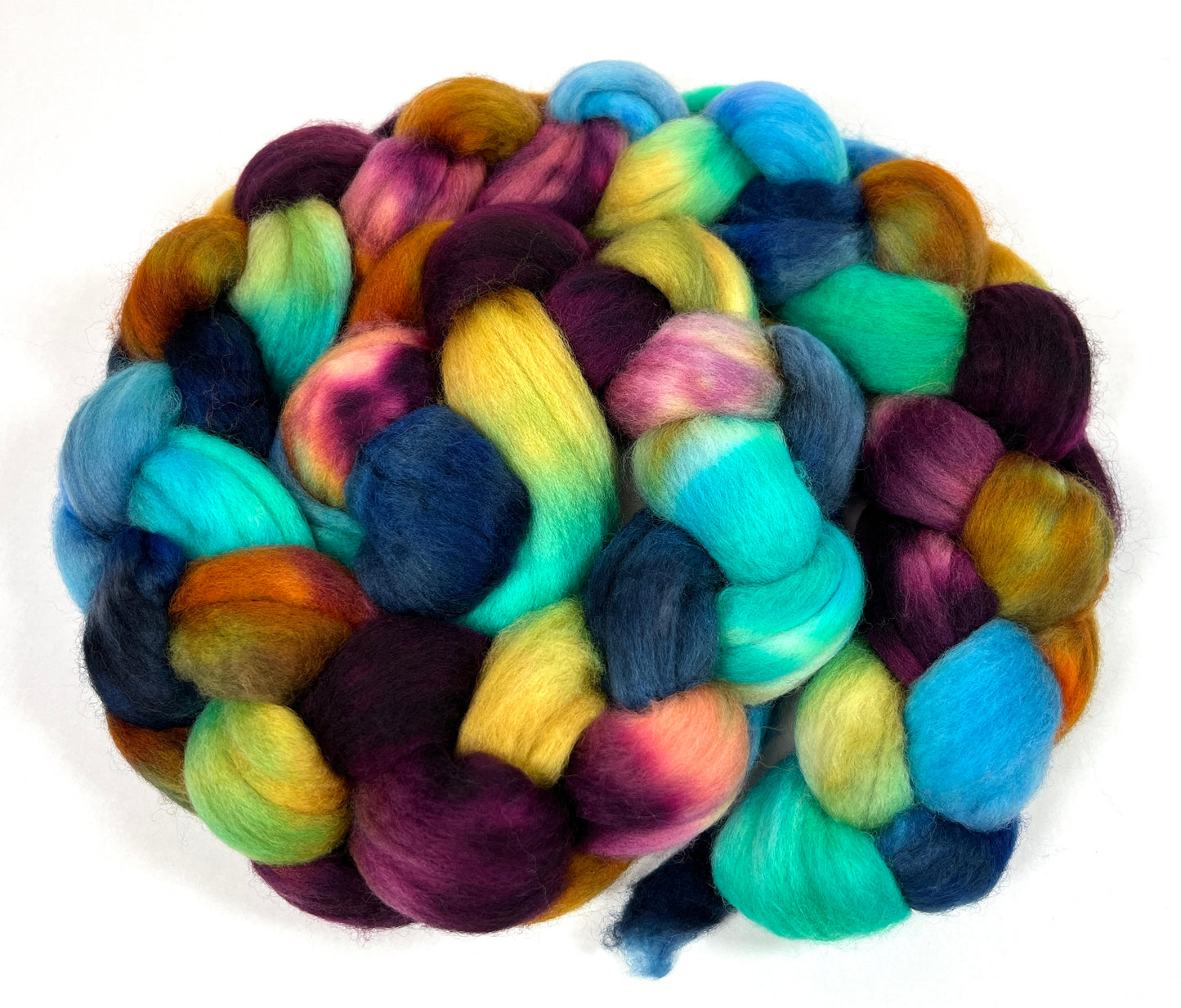 Limited Edition 0111-01 - 4 oz Falkland Merino wool combed top, roving, spinning fiber, handspinning, felting, needle felting, weaving supplies