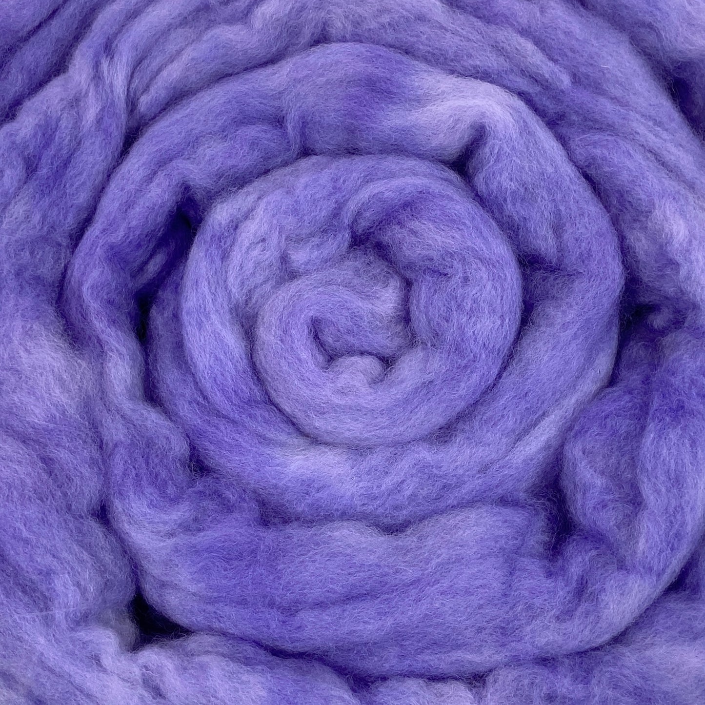 Jacaranda - 2 oz hand dyed semisolid wool combed top