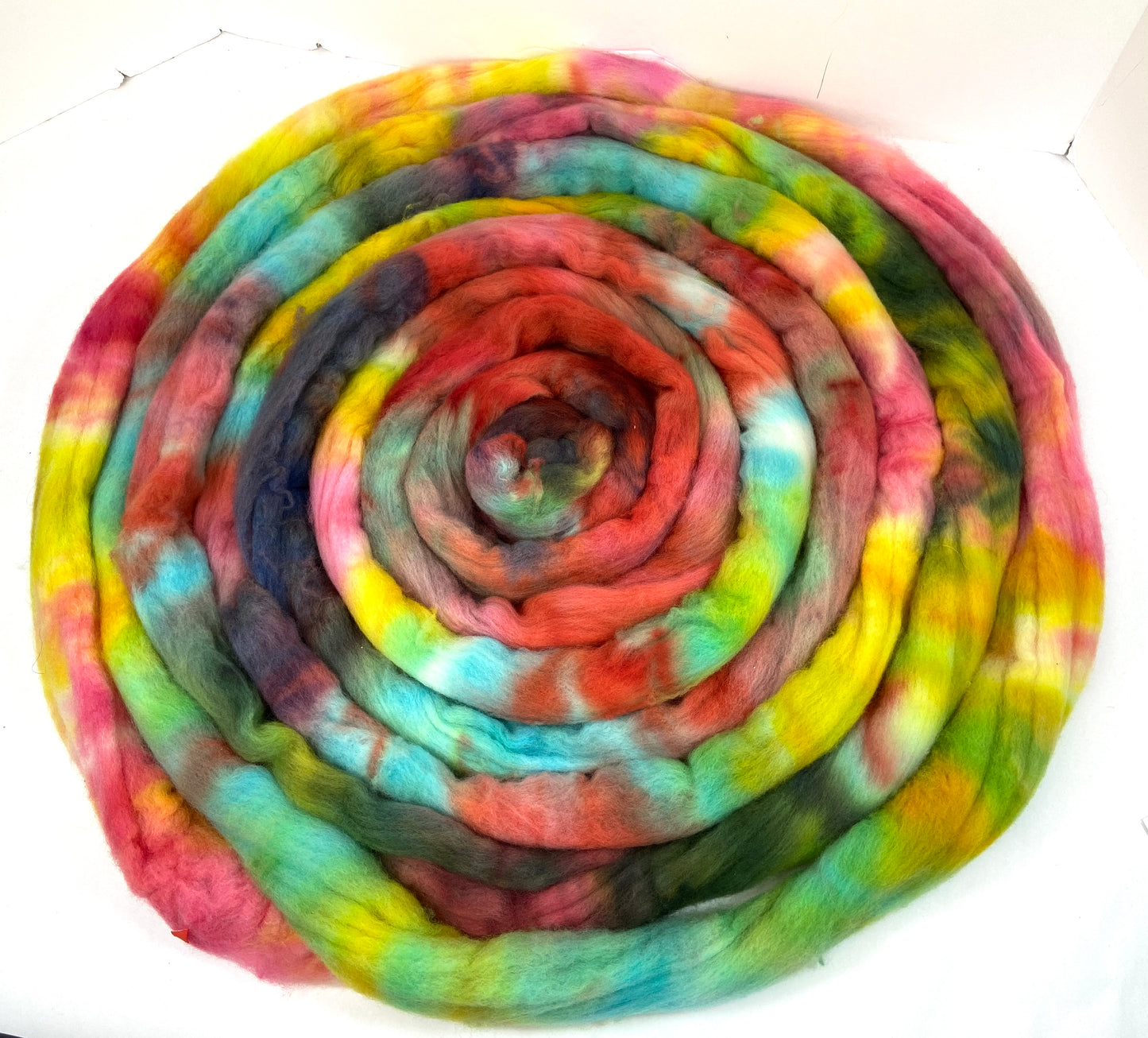 Day's End 1212-02 - 8.4 oz Polwarth wool combed top, roving, spinning fiber, handspinning, felting, needle felting, weaving supplies