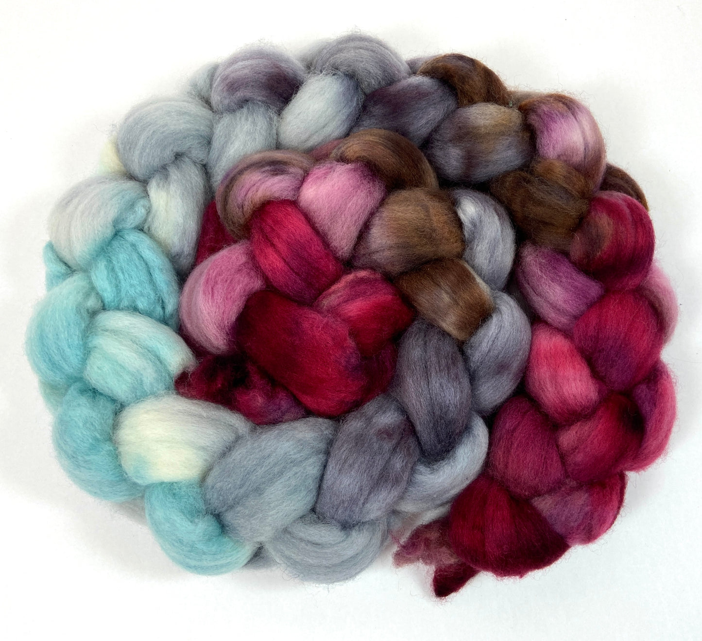 Day's End 1205-01 - 4 oz Polwarth wool combed top, roving, spinning fiber, handspinning, felting, needle felting, weaving supplies