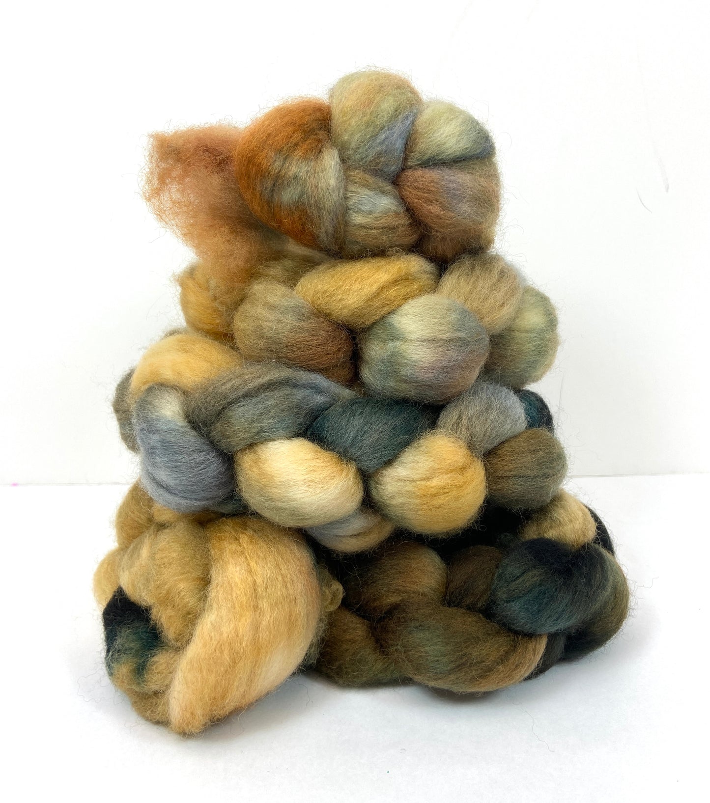Day's End 1124-01 - 7.4 oz BFL wool combed top, roving, spinning fiber, handspinning, felting, needle felting, weaving supplies