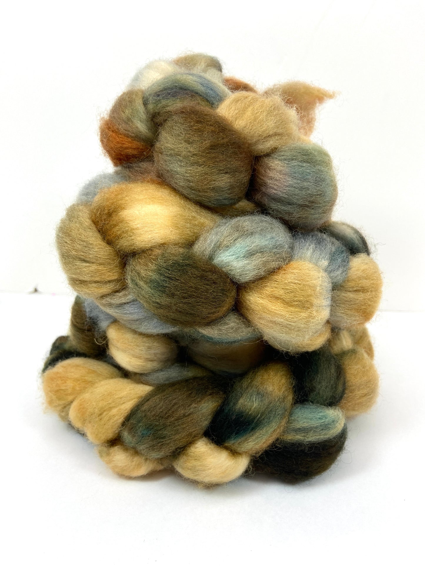 Day's End 1124-01 - 7.4 oz BFL wool combed top, roving, spinning fiber, handspinning, felting, needle felting, weaving supplies