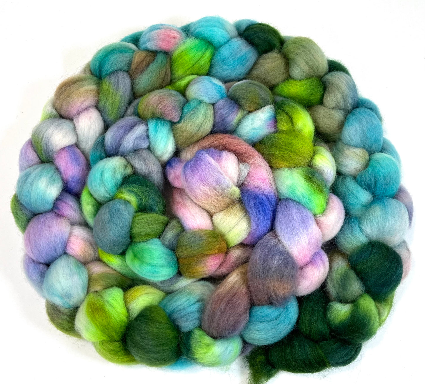 Day's End 0528-01 - 8.4 Corriedale wool combed top, roving, spinning fiber, handspinning, felting, needle felting, weaving supplies