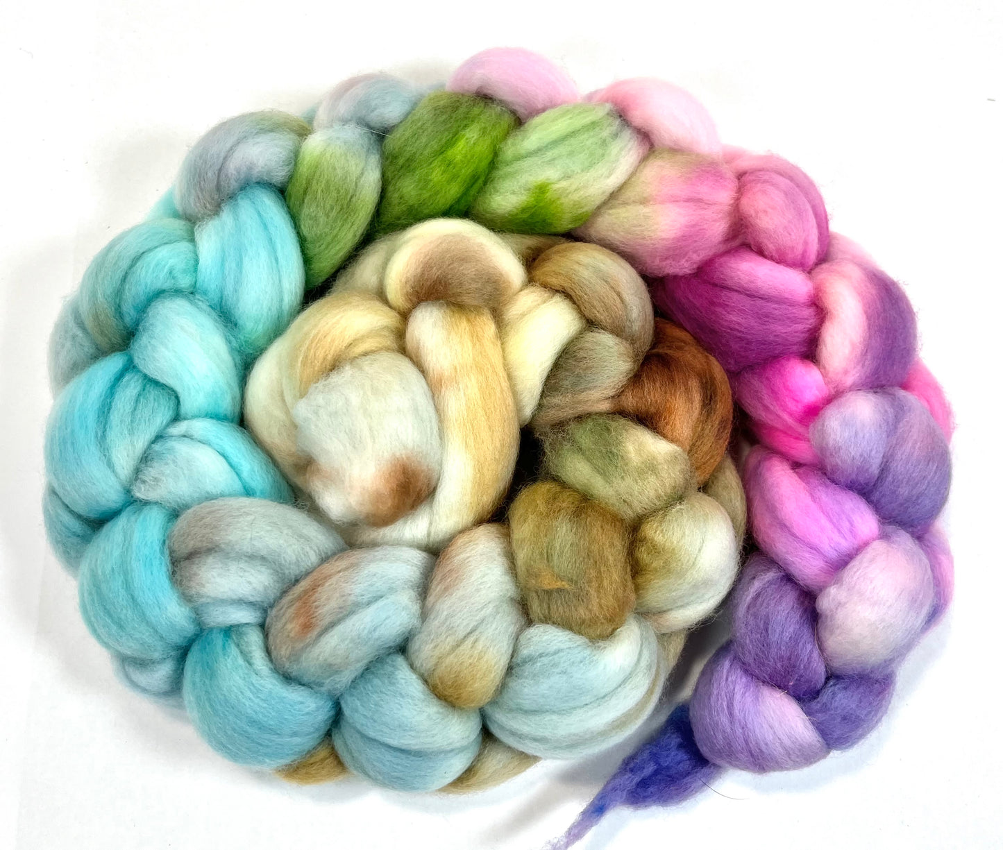 Day's End 0728-03 - 4 oz Falkland Merino wool combed top, roving, spinning fiber, handspinning, felting, needle felting, weaving supplies