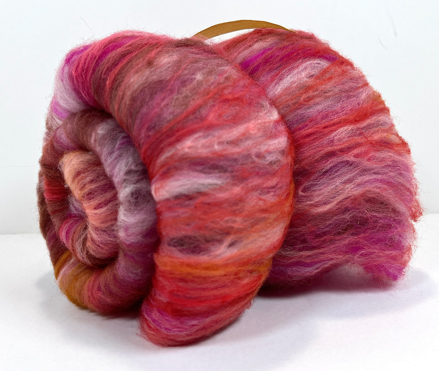 Crayon Box Batt 0826-05 - 3.7 oz Soft wool, spinning fiber, drumcarded, handspinning, nuno, felting wool