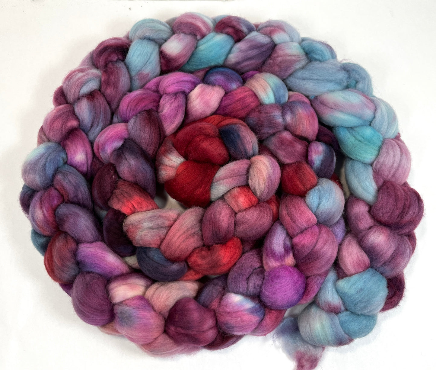 Day's End 1212-09, 8.1 oz Falkland Merino wool combed top, roving, spinning fiber, handspinning, felting, needle felting, weaving supplies