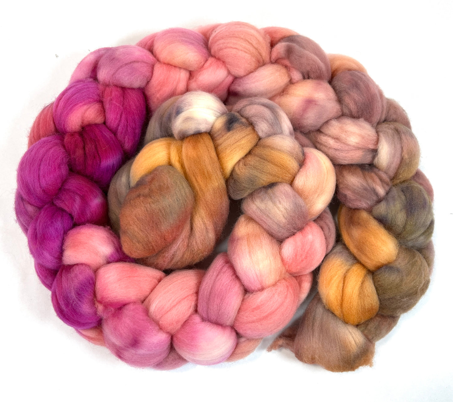 Day's End 0212-02 - 5.4 oz Targhee wool combed top, roving, spinning fiber, handspinning, felting, needle felting, weaving supplies