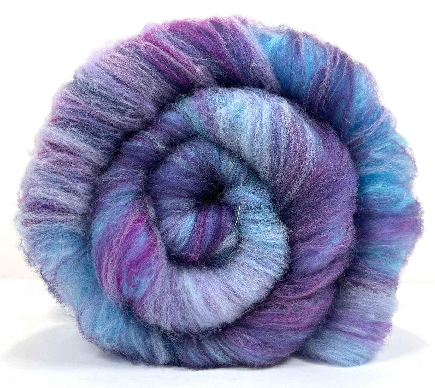 Crayon Box Tonal Batt 0804-02 - 4 oz Soft wool, NO SPARKLE, gradient style, spinning fiber, drumcarded, handspinning, nuno, felting wool