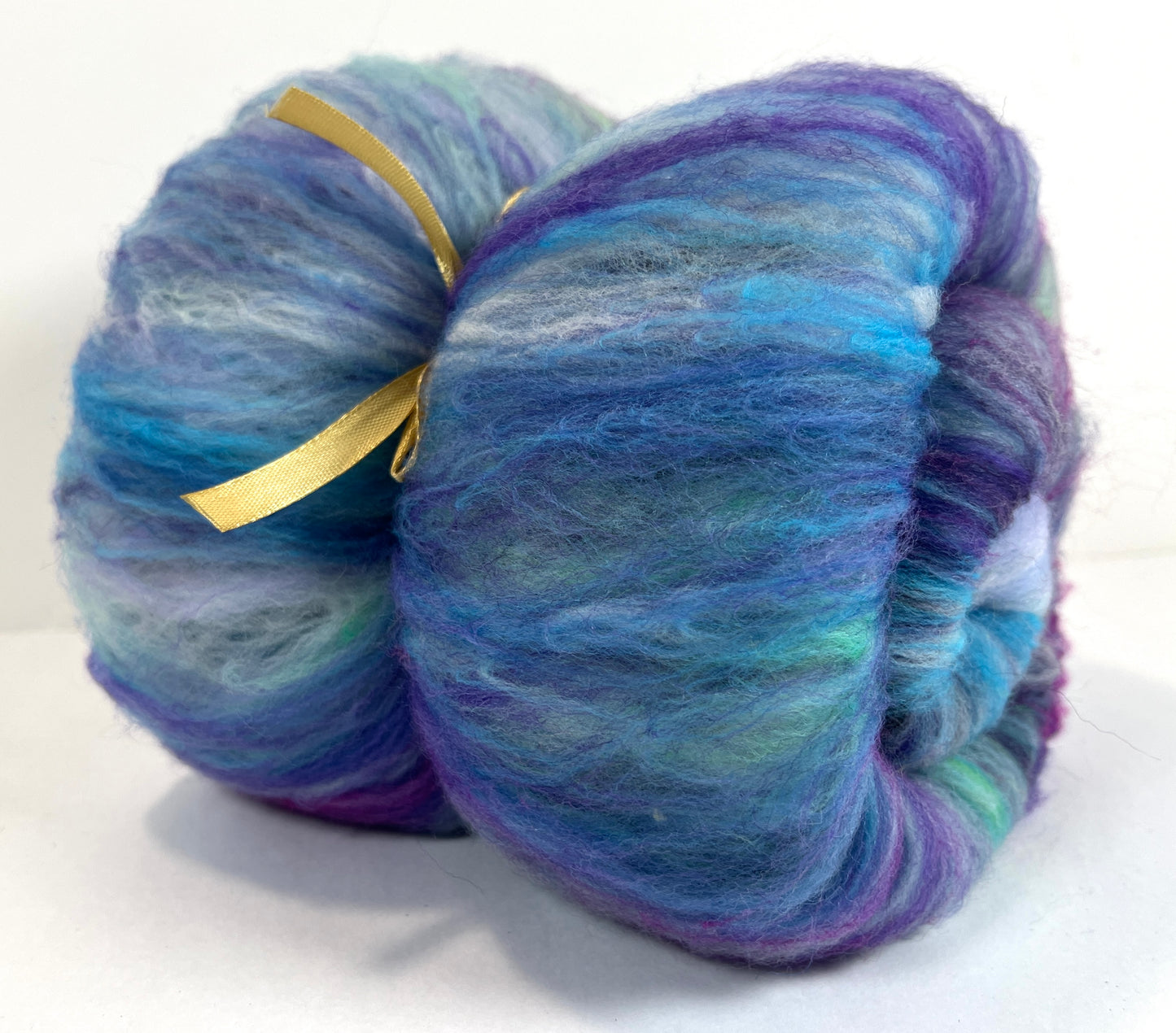 Crayon Box Batt 0920-03 - 3.1 oz Soft wool, spinning fiber, drumcarded, handspinning, nuno, felting wool