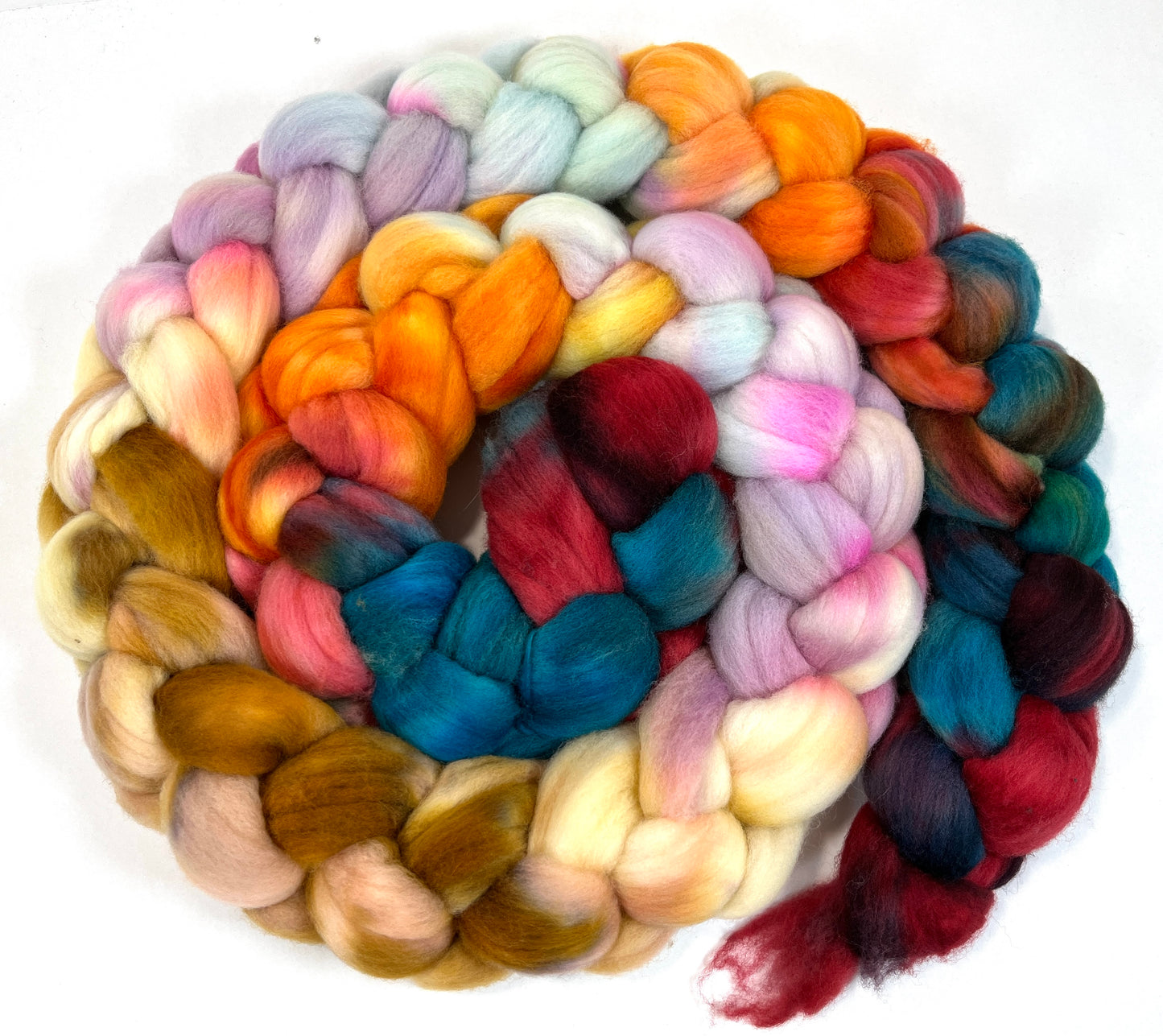Day's End 0926-01, 8.5 oz Targhee wool combed top, roving, spinning fiber, handspinning, felting, needle felting, weaving supplies