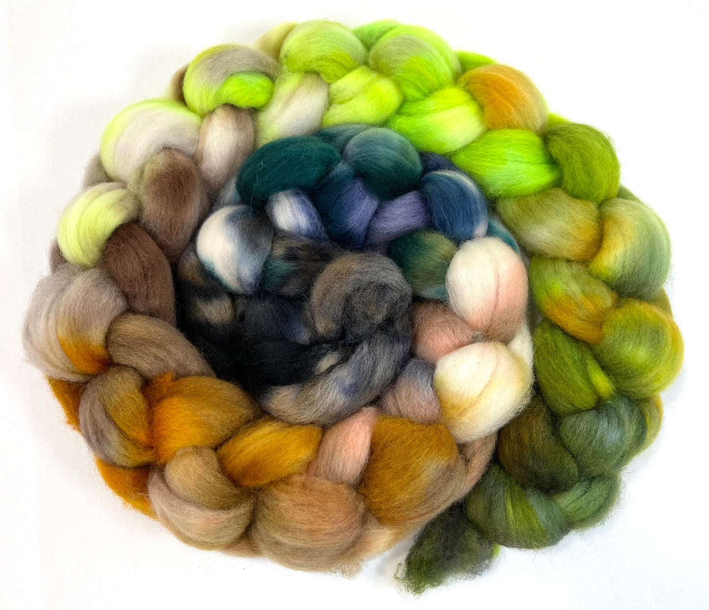 Day's End 0618-03 - 4 Cormo wool combed top, roving, spinning fiber, handspinning, felting, needle felting, weaving supplies