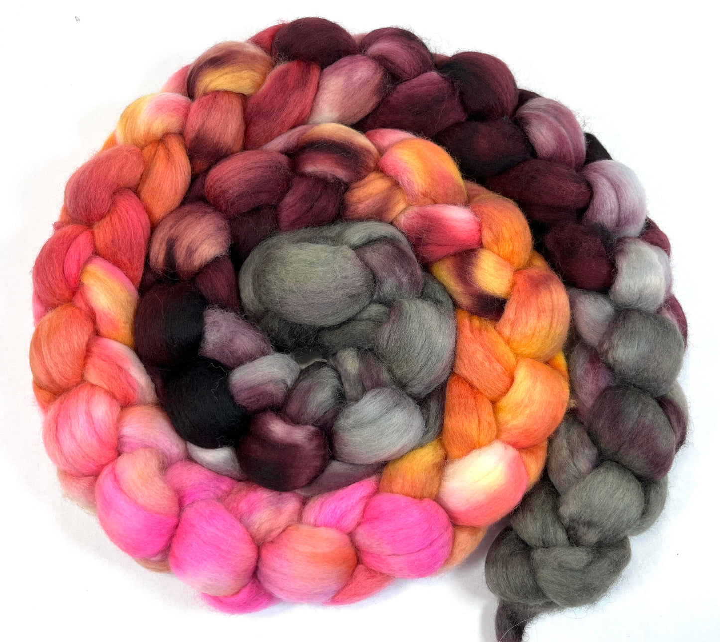 Day's End 1026-03, 6.4 oz Polwarth wool combed top, roving, spinning fiber, handspinning, felting, needle felting, weaving supplies