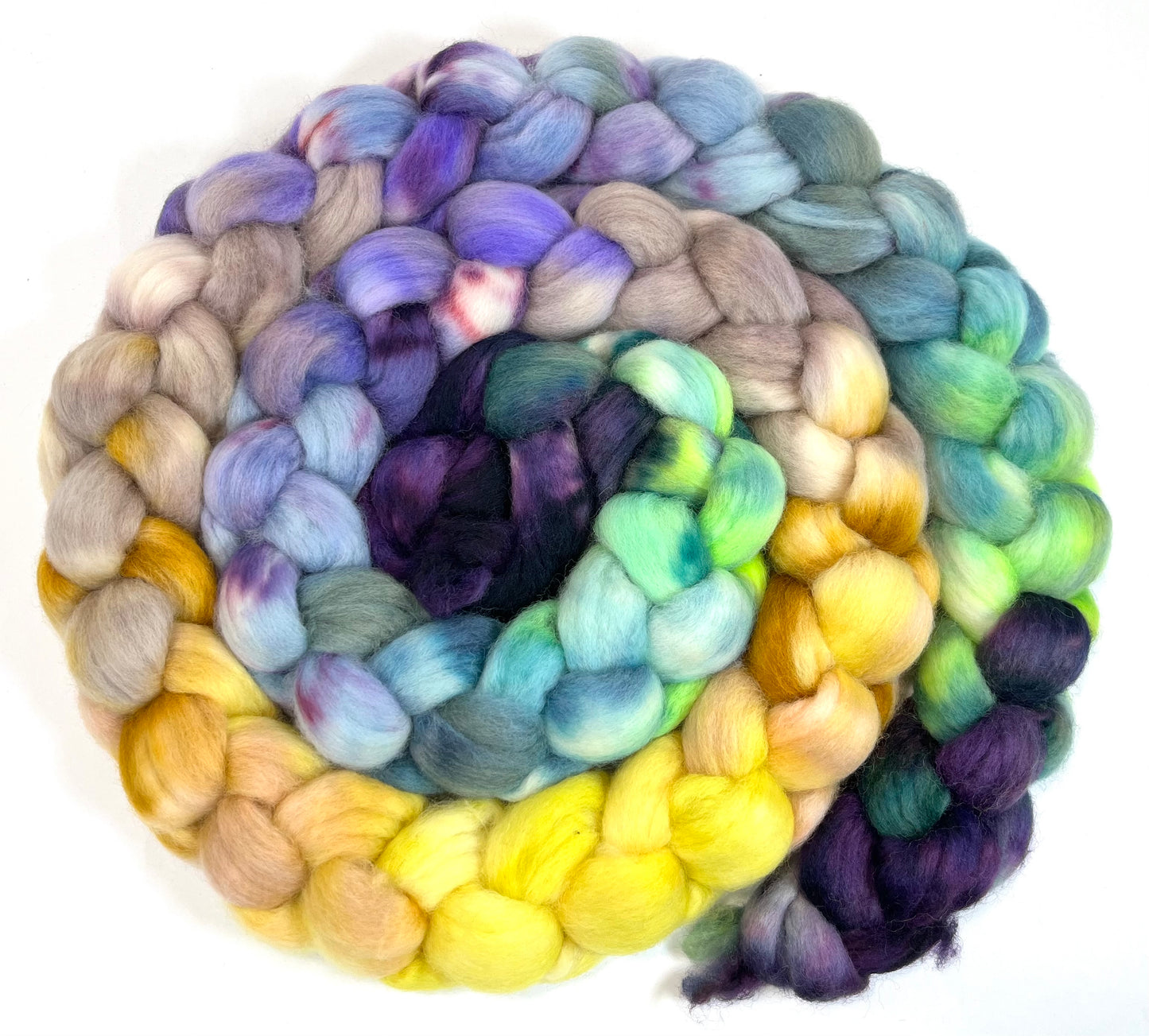 Day's End 0728-01 - 8.6 oz Corriedale wool combed top, roving, spinning fiber, handspinning, felting, needle felting, weaving supplies