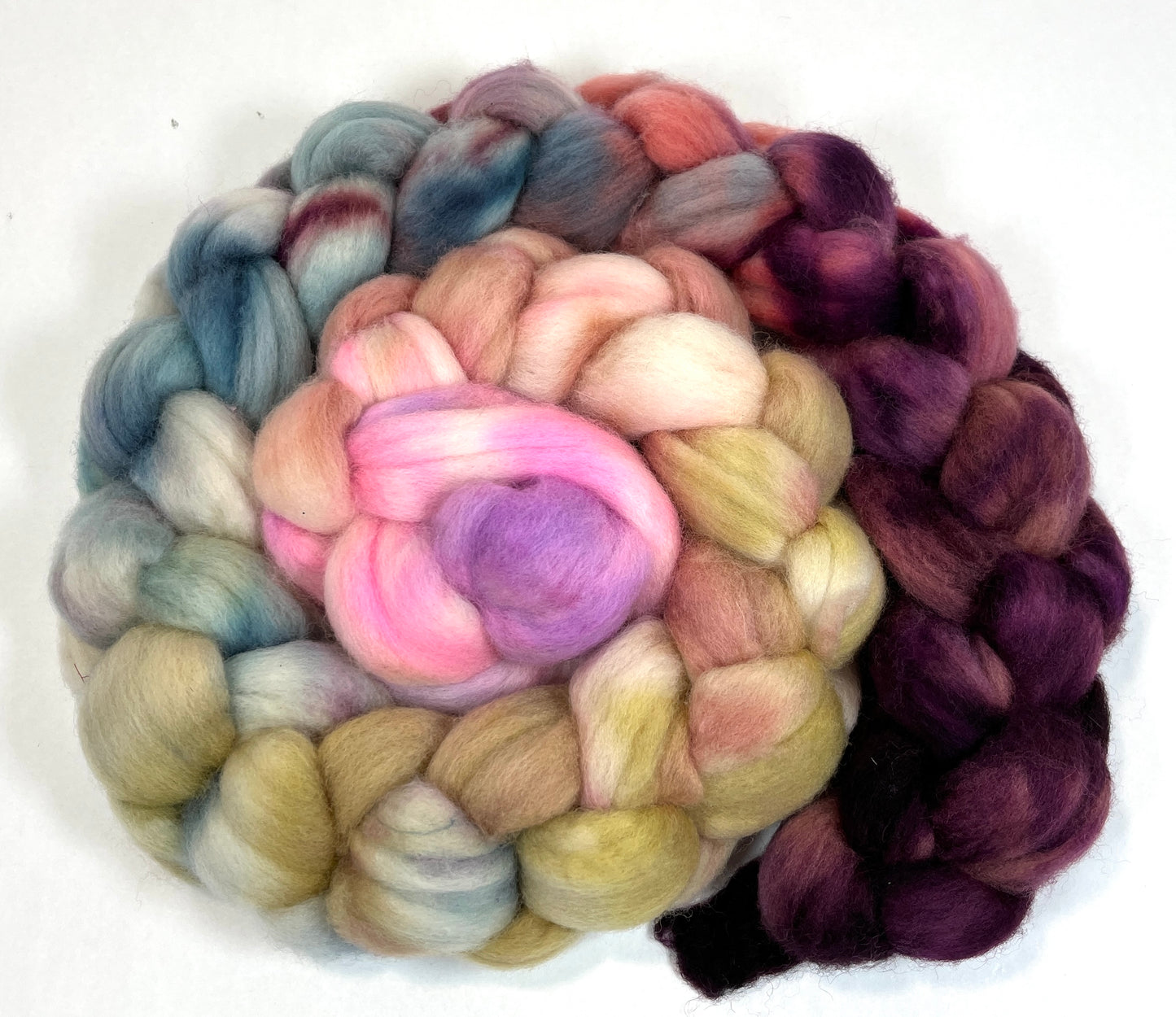 Day's End 1212-02 - 4.9 oz Targhee wool combed top, roving, spinning fiber, handspinning, felting, needle felting, weaving supplies