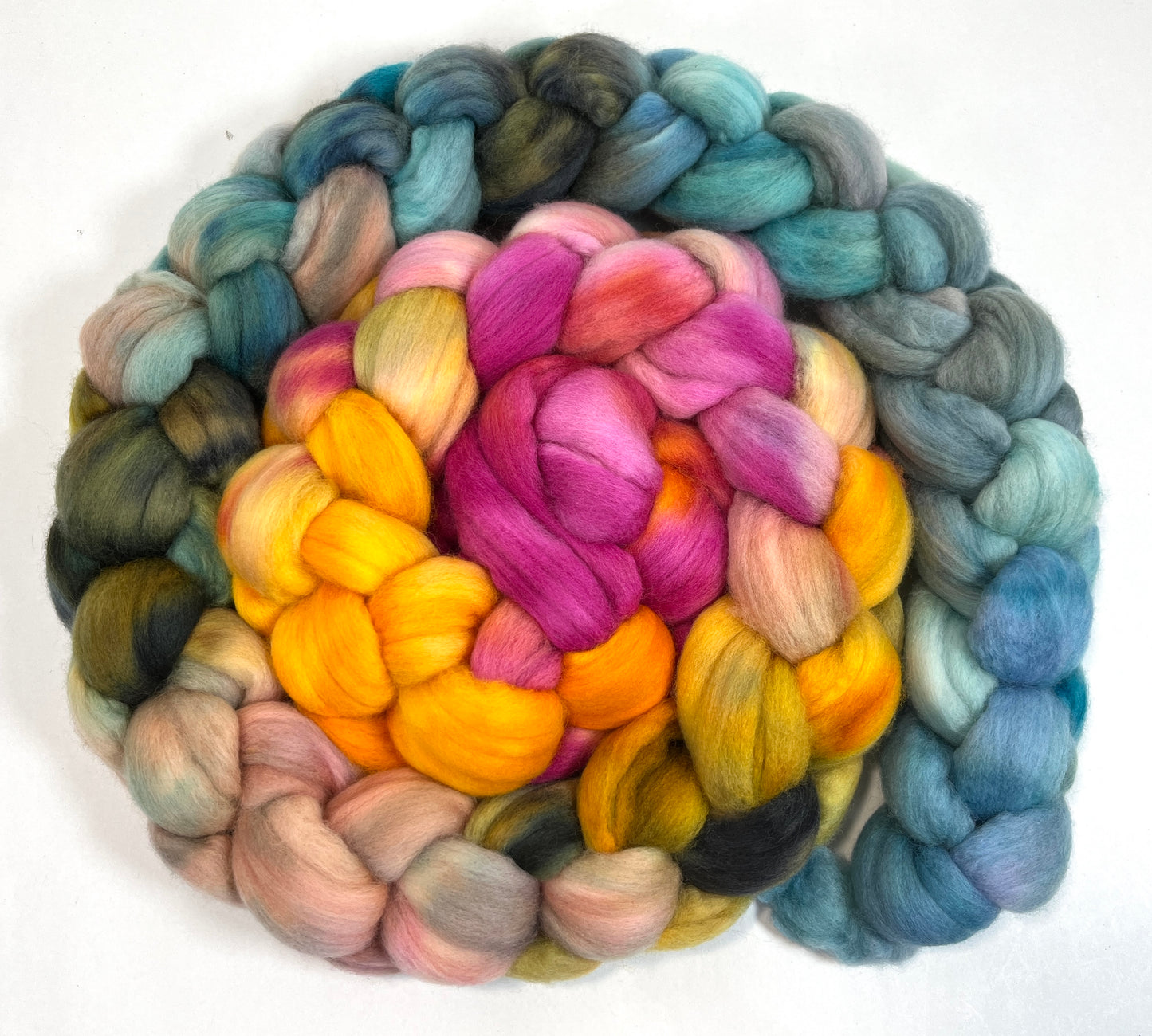 Day's End 1029-01, 6.4 oz 18.5 micron Merino wool combed top, roving, spinning fiber, handspinning, felting, needle felting, weaving supplies