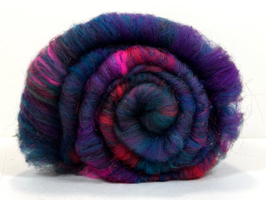 Crayon Box Tonal Batt 0728-04 - 3.6 oz Soft wool, gradient style, spinning fiber, drumcarded, handspinning, nuno, felting wool