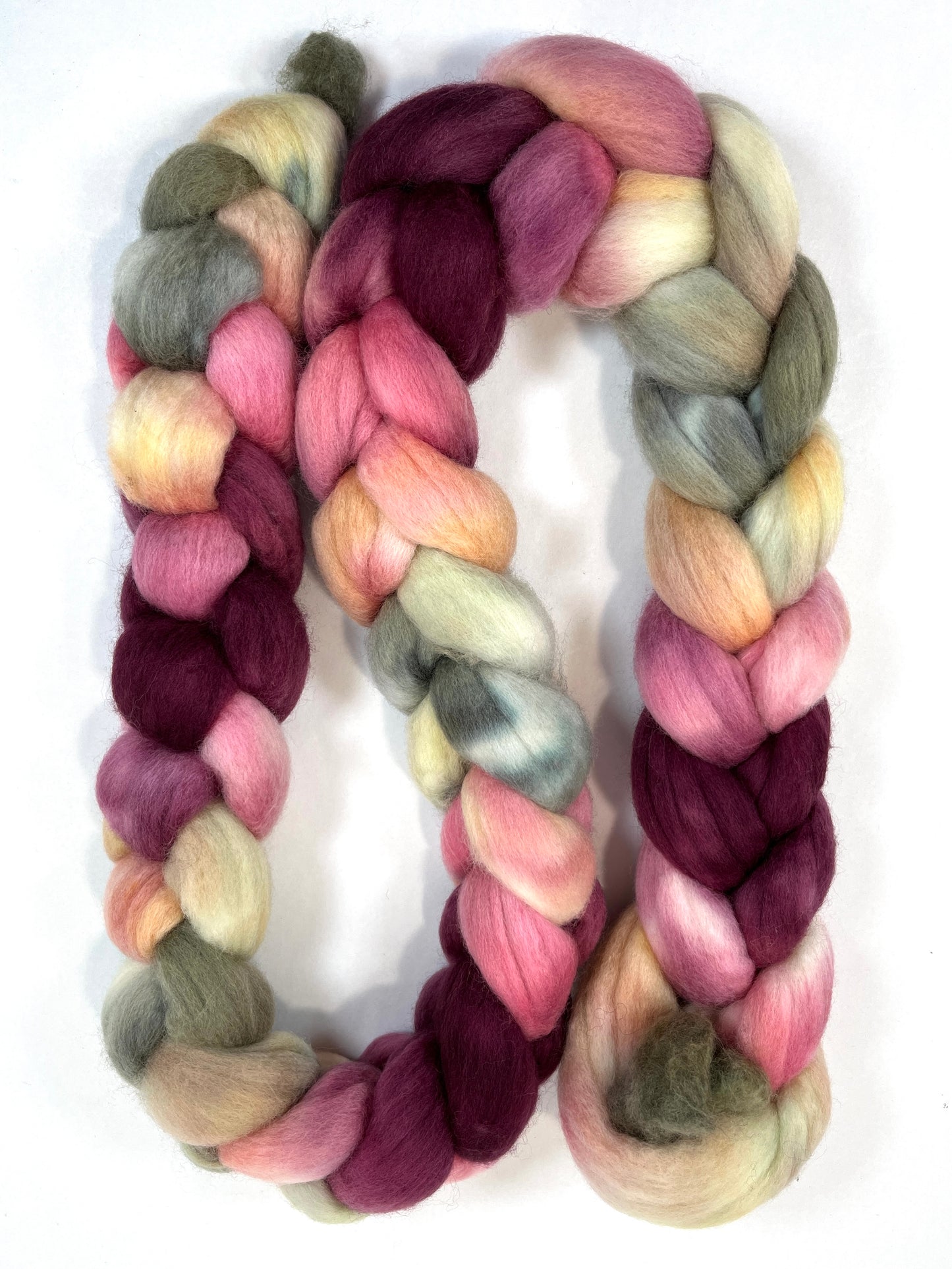 Day's End 1026-01, 5 oz Polwarth wool combed top, roving, spinning fiber, handspinning, felting, needle felting, weaving supplies
